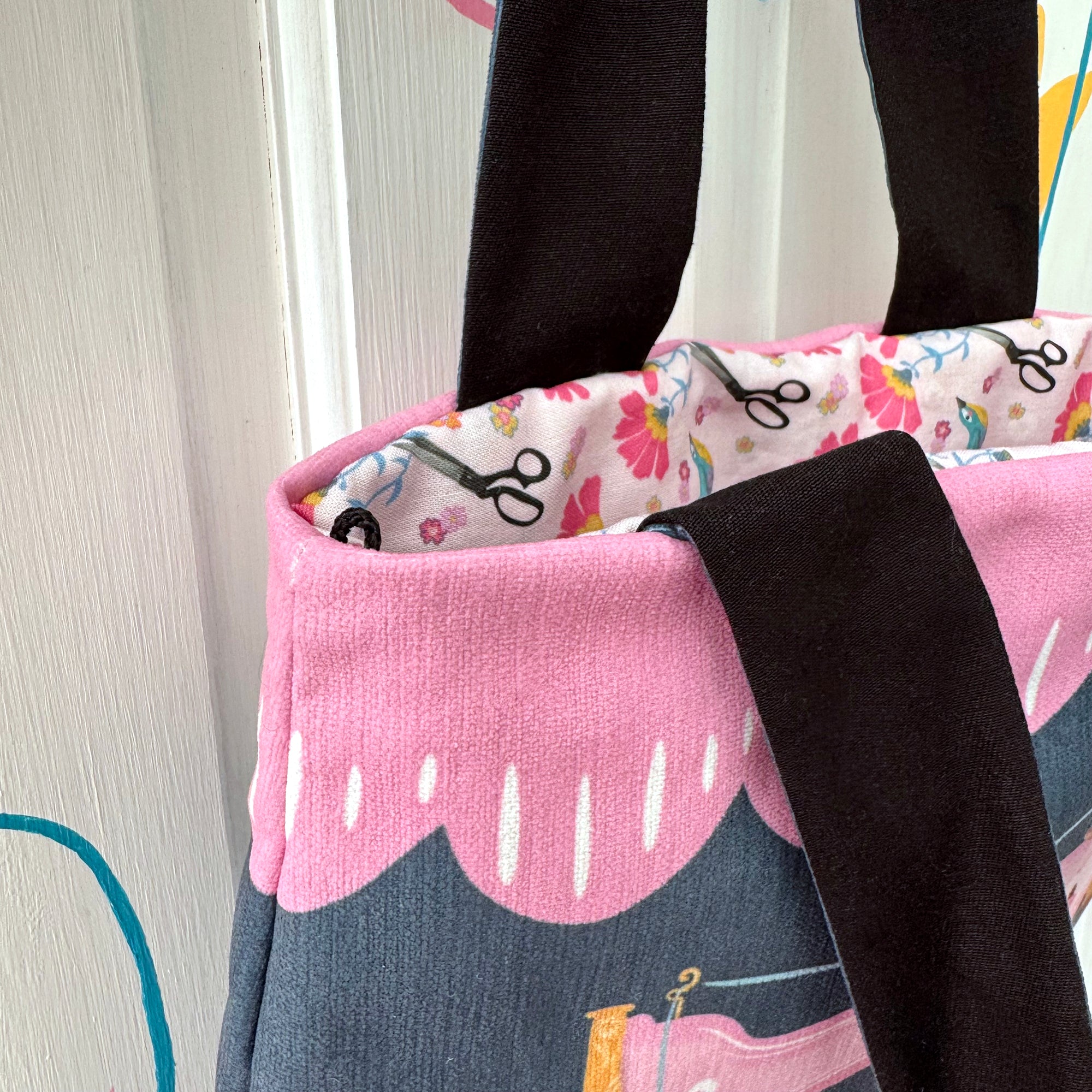 Chenille Sewing Shoulder Bag - Sew and Sew