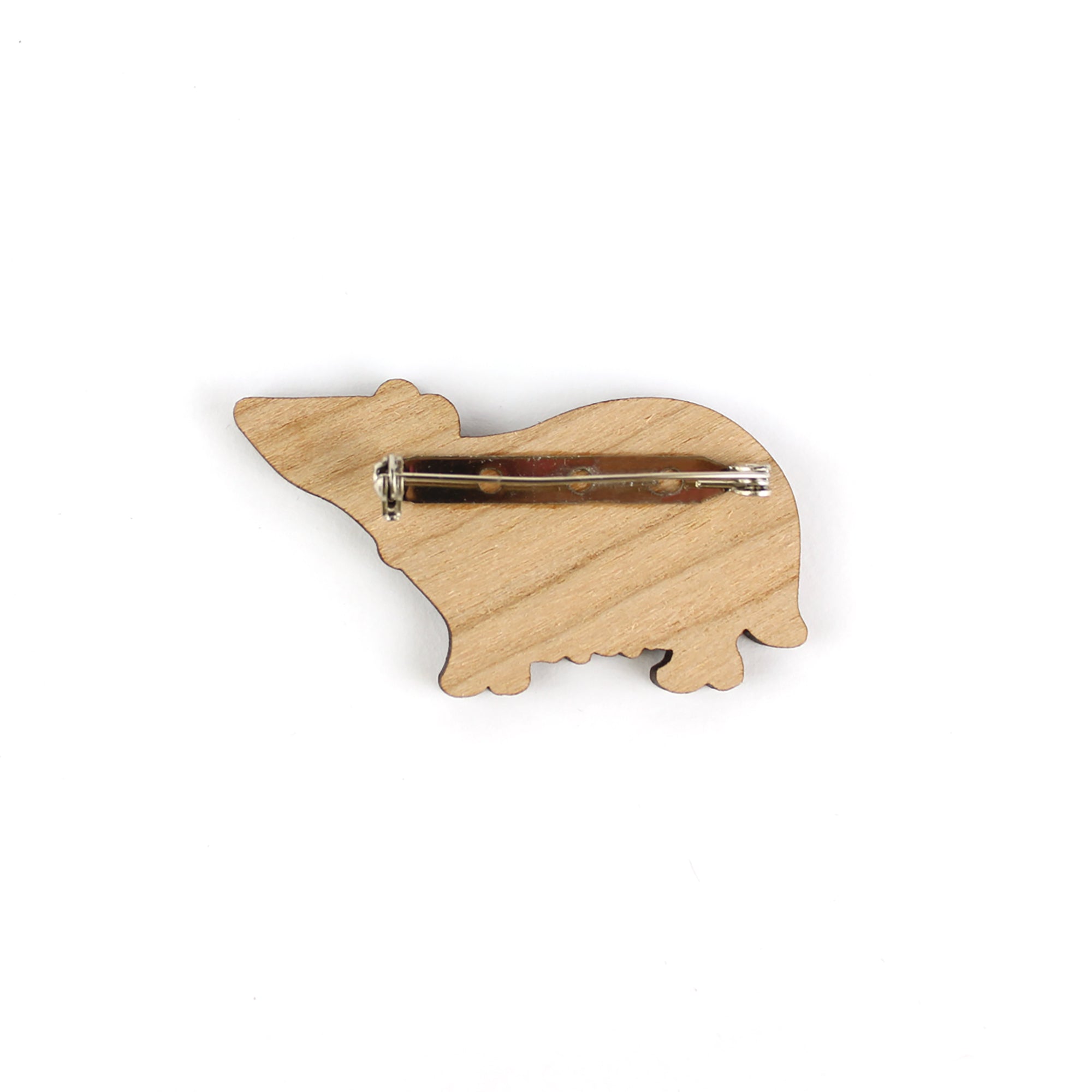 Badger Brooch