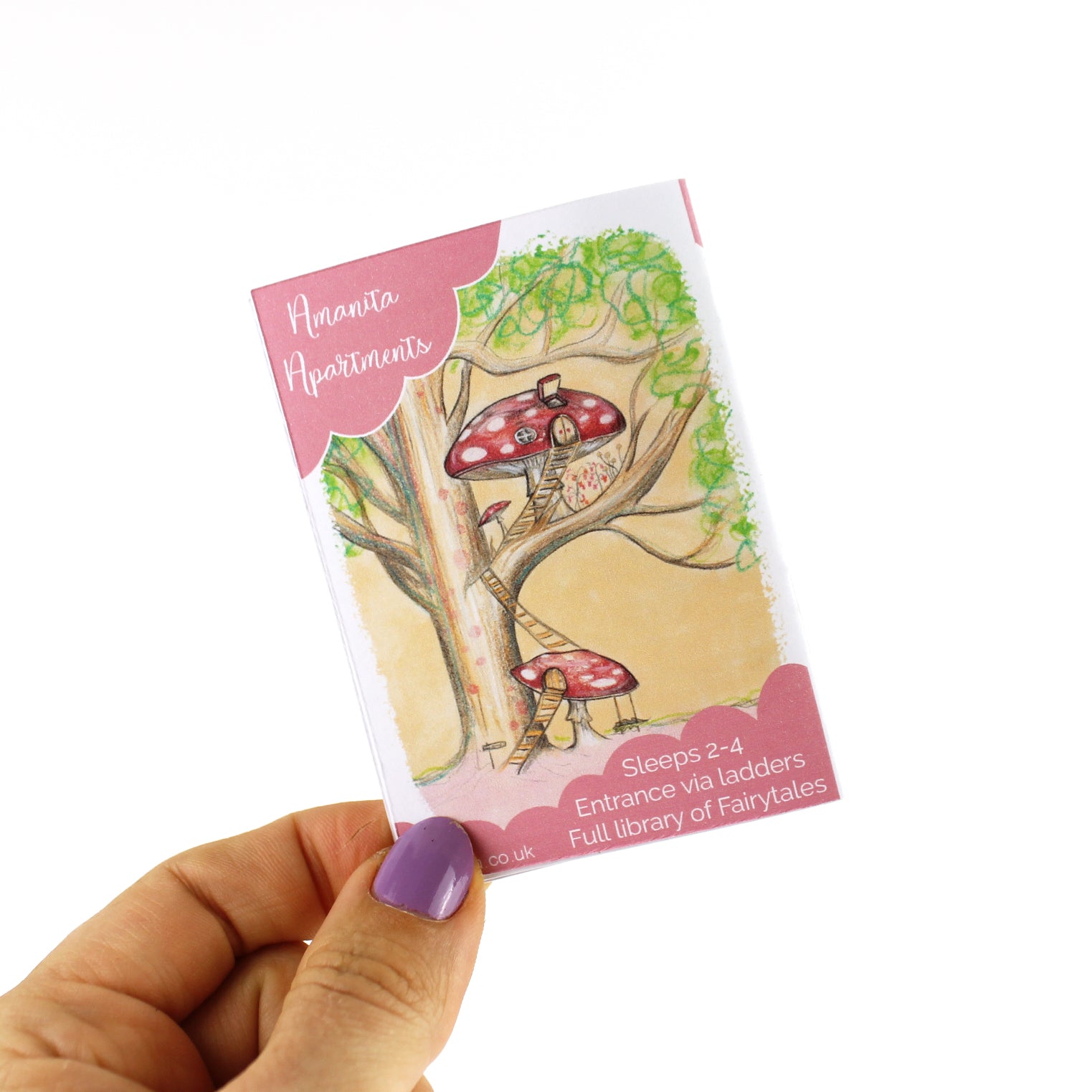 DIY Kit - Prudence the Deer with 12 page Mini Treehouse Brochure - FREE UK SHIPPING