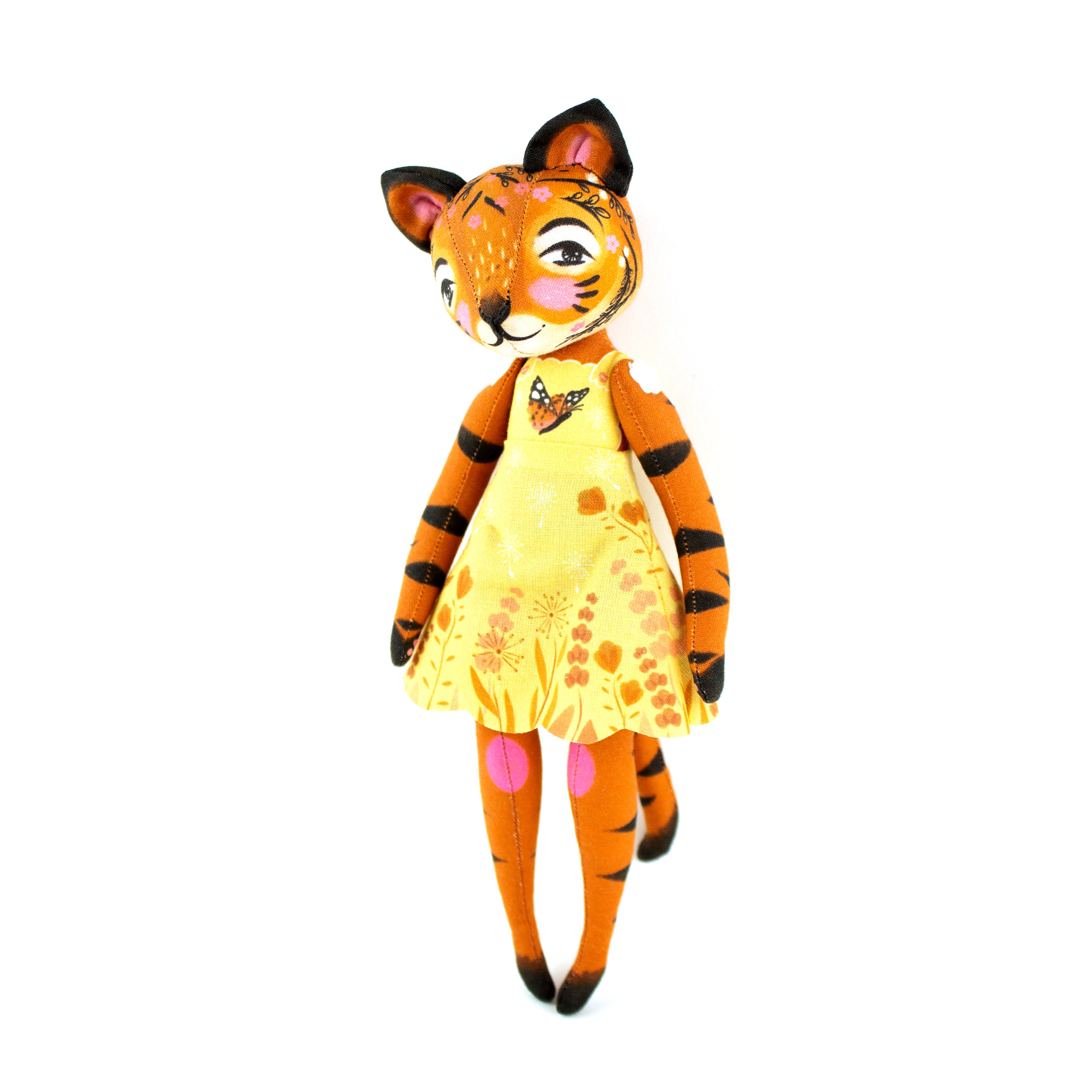 DIY Kit - Tiger Girl Alice and her Cub Celeste - FREE UK SHIPPING