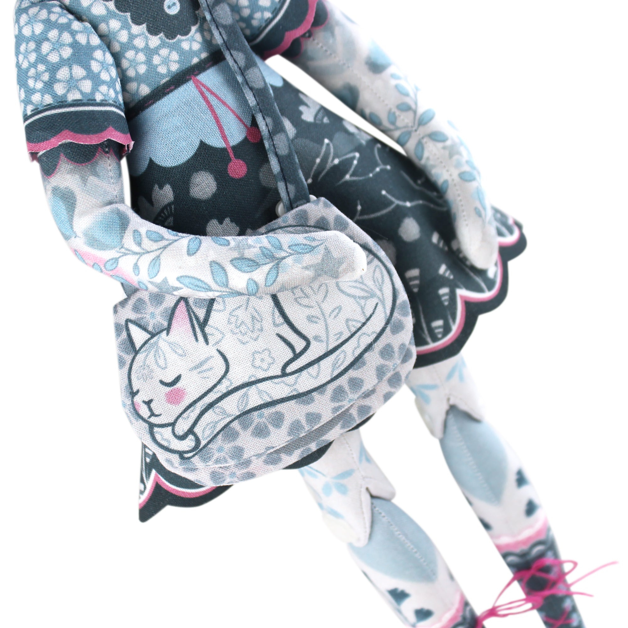 DIY Kit - Moon Girl and Ruby Rabbit with 12 page Mini Story book - FREE UK SHIPPING