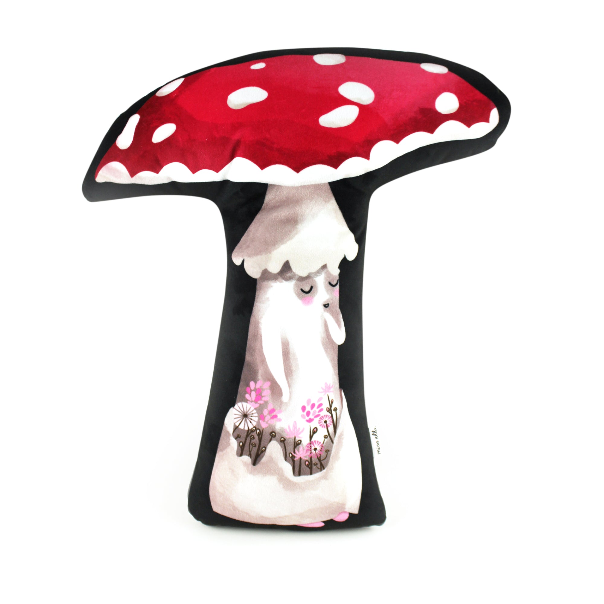 Mushroom Girl Cushion