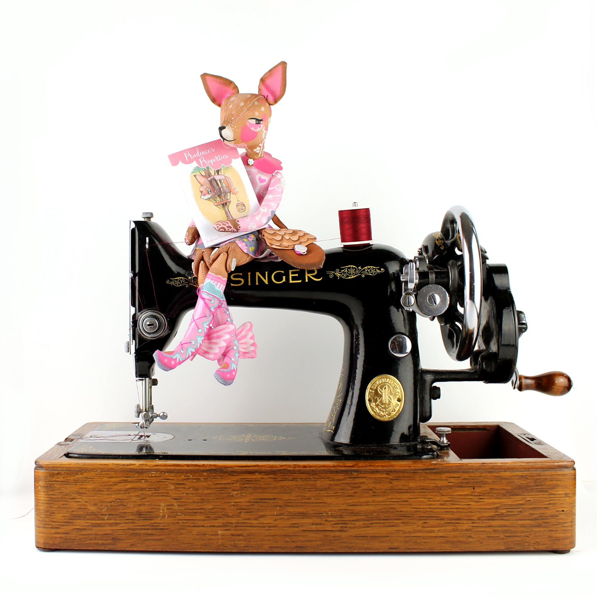 Prudence with 12 page Handmade Illustrated Mini Book