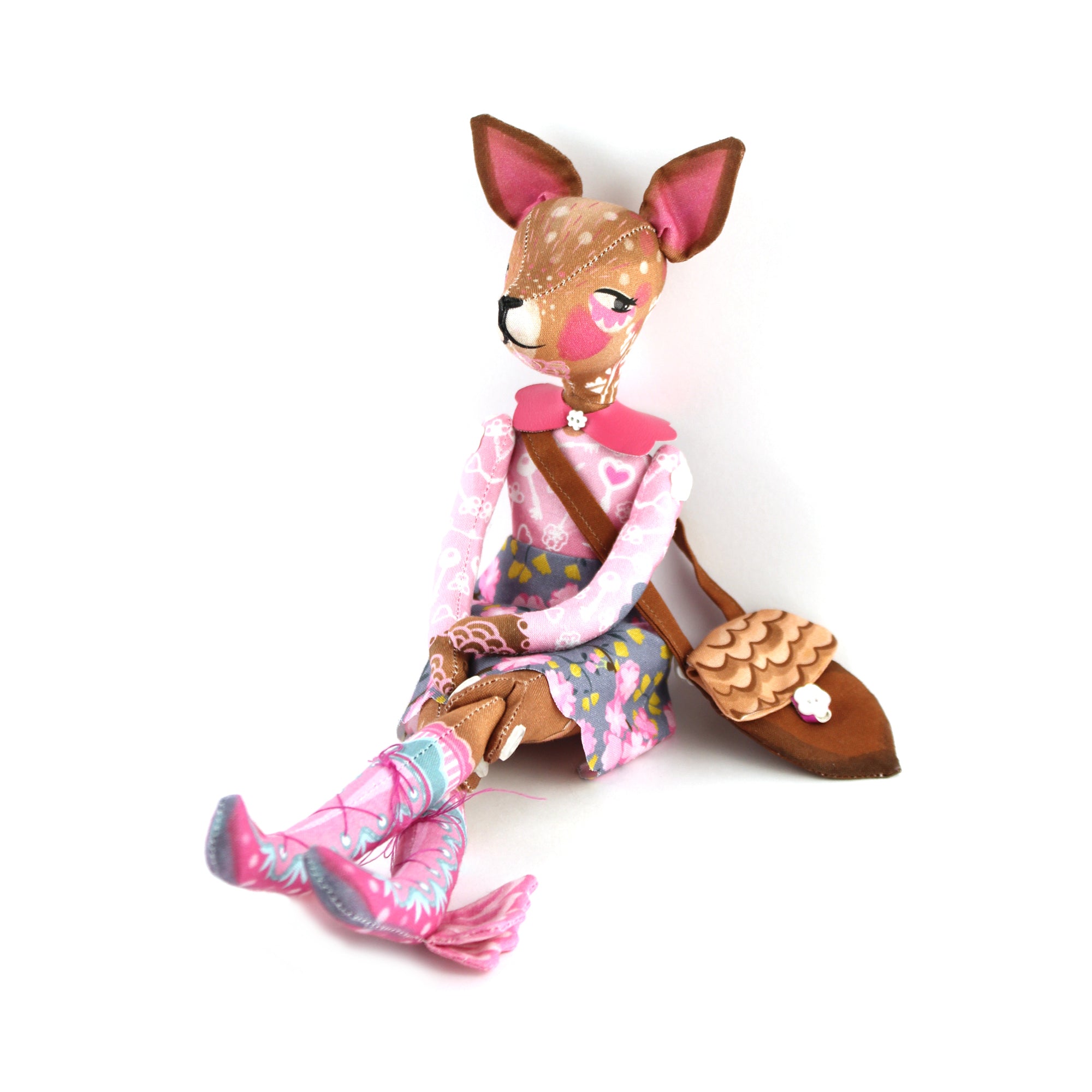 Prudence with 12 page Handmade Illustrated Mini Book