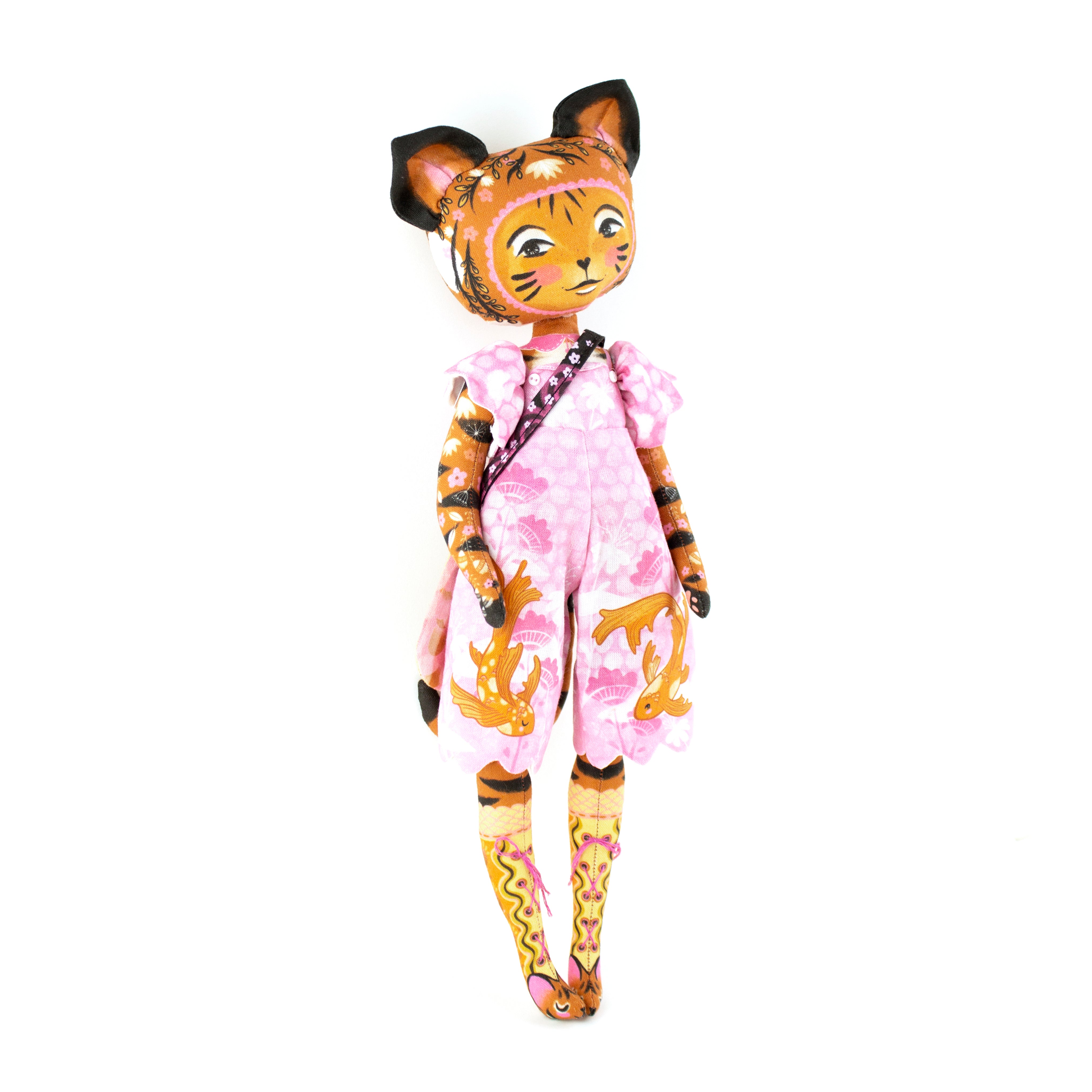 DIY Kit - Tiger Girl Alice and her Cub Celeste - FREE UK SHIPPING