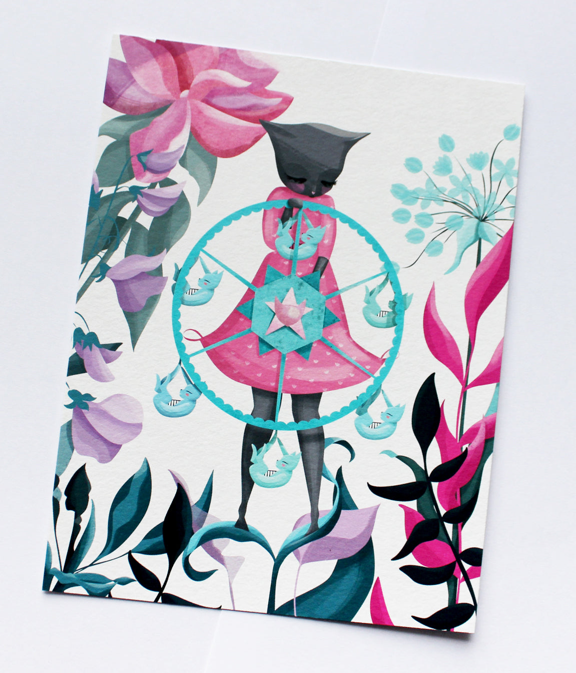 Ferris Wheel Frida Print -15 x 19.7 cm - Small
