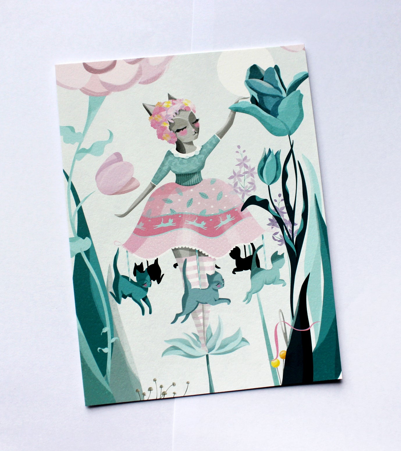 Carousel Clara Print - 16.9 x 22.5 CM