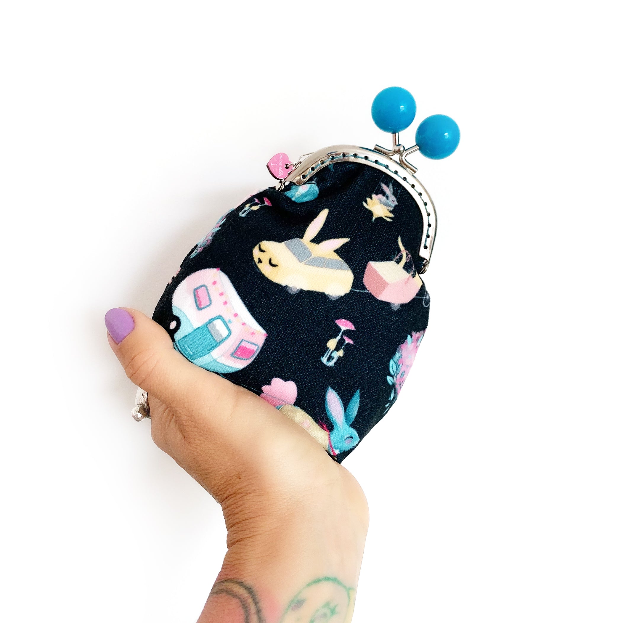 DIY KIT - Bunnyville Biscuit Bobble Purse