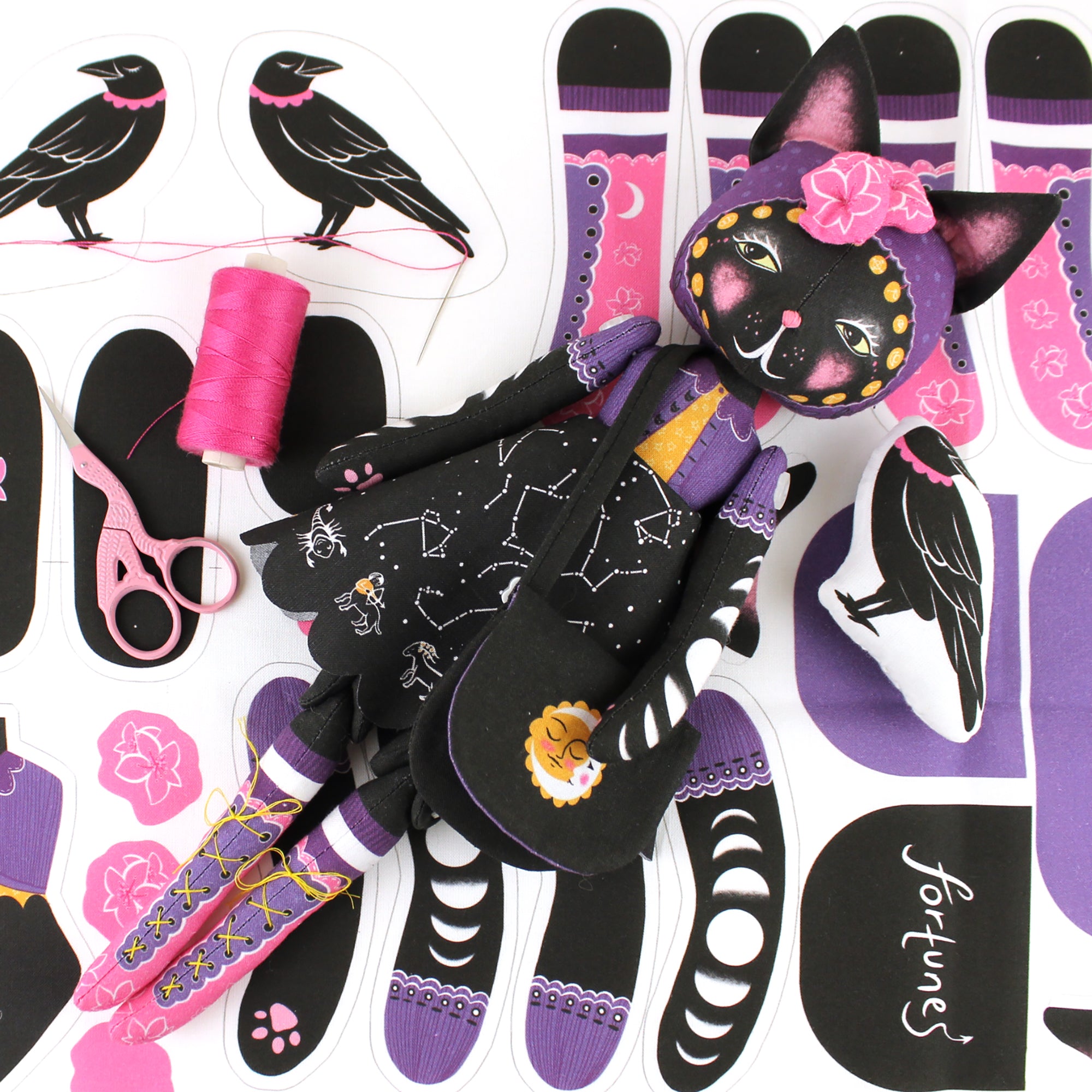 DIY Kit - Astrid the Fortune Teller - FREE UK SHIPPING