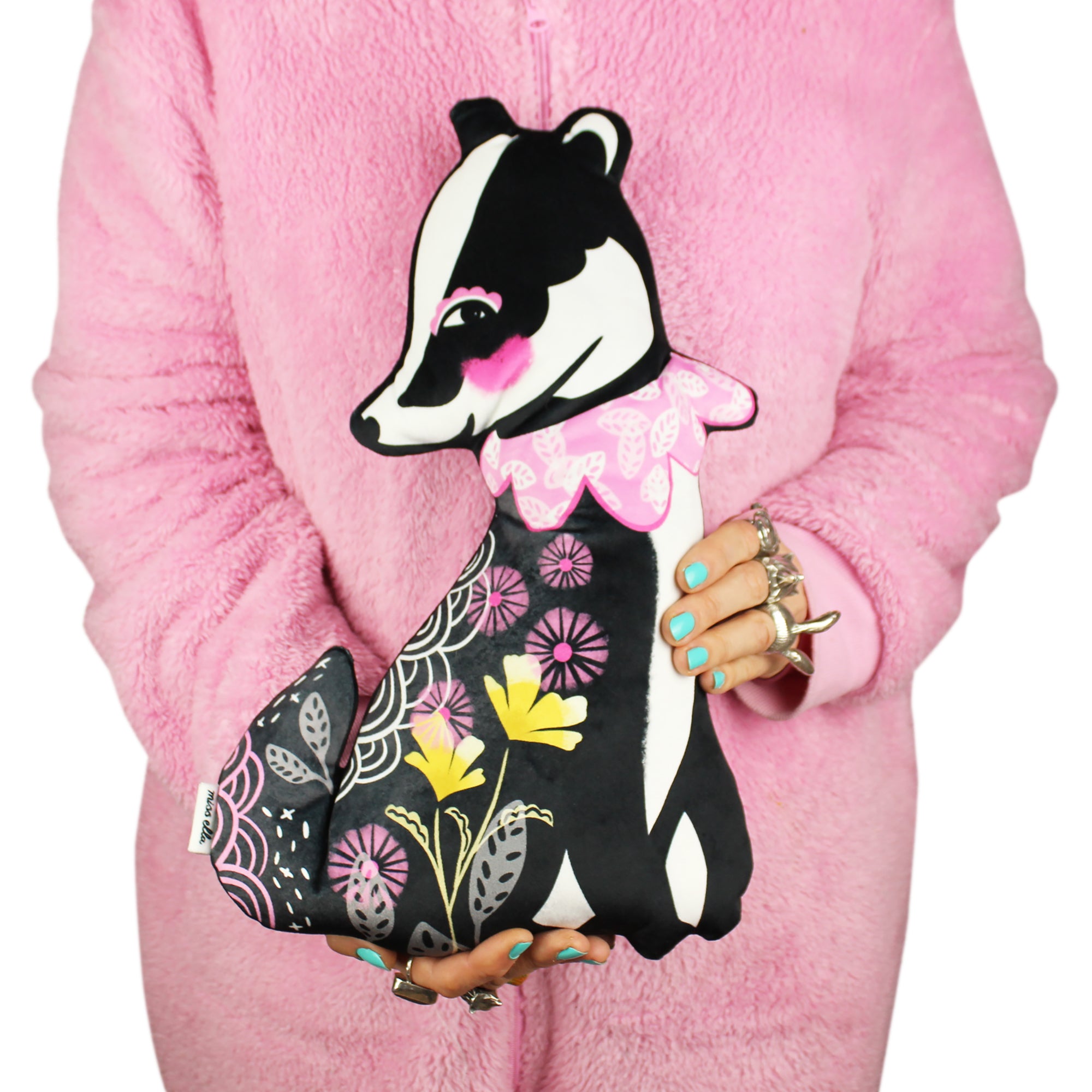 Floral Badger DIY KIT