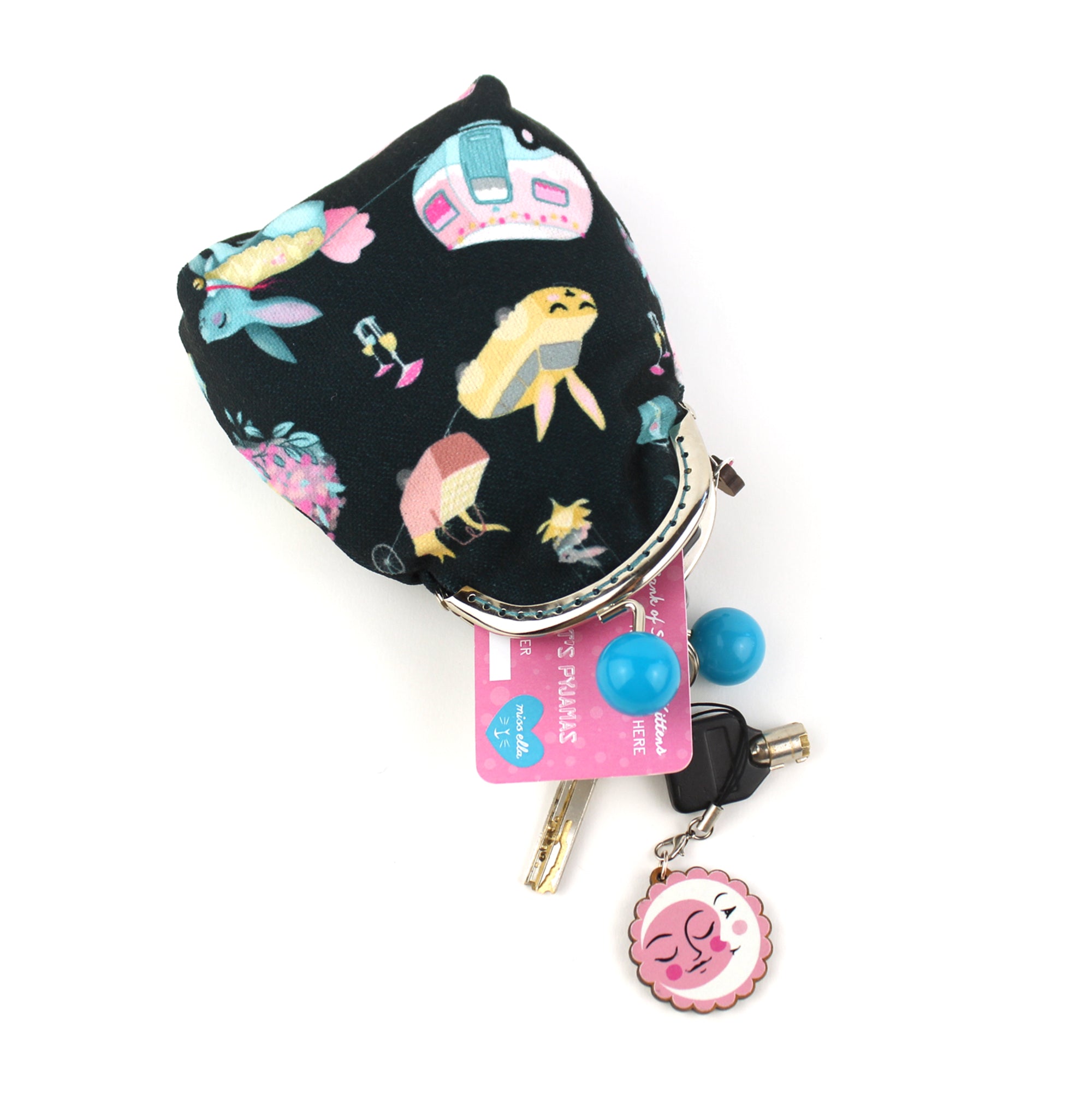 DIY KIT - Bunnyville Biscuit Bobble Purse