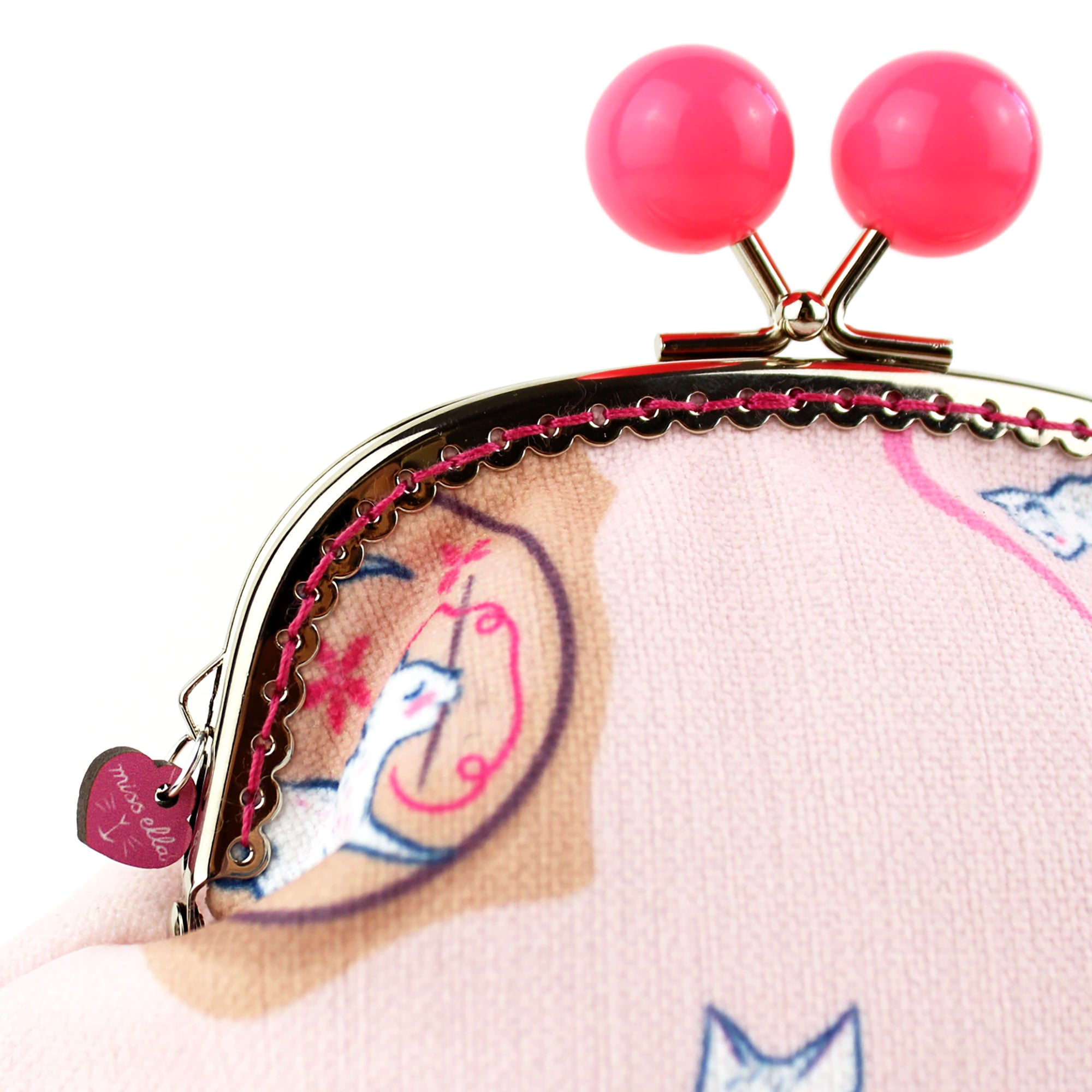 DIY KIT - Sewing Cats Jumbo Bobble Purse