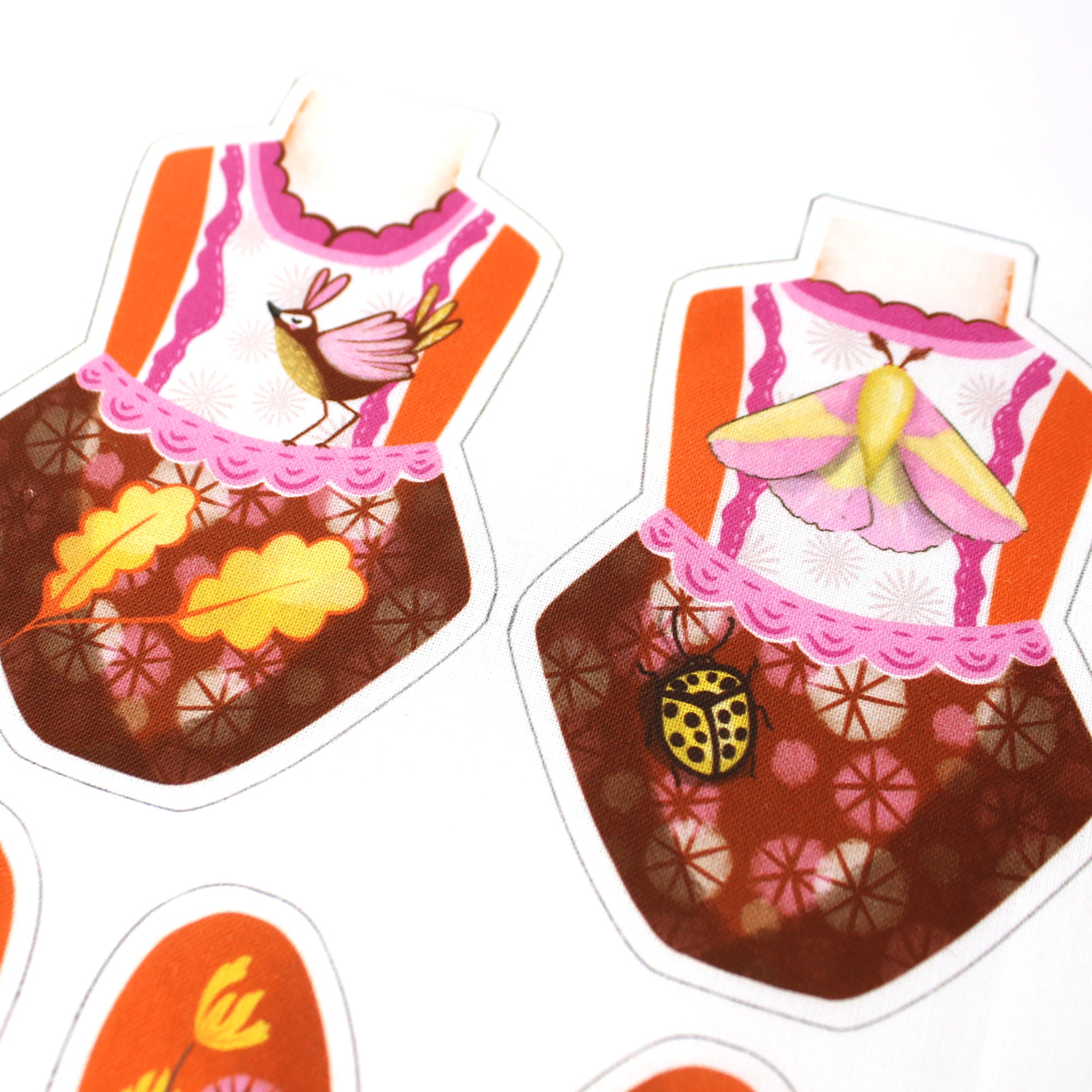 DIY Kit - Frances the Fox and Bea - FREE UK SHIPPING