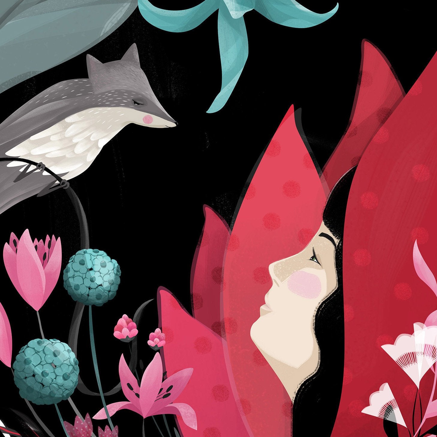 Red Riding Hood Print