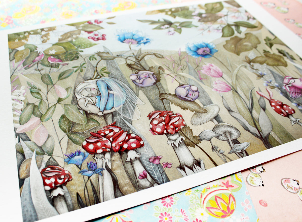 Netsuke Dreams Print