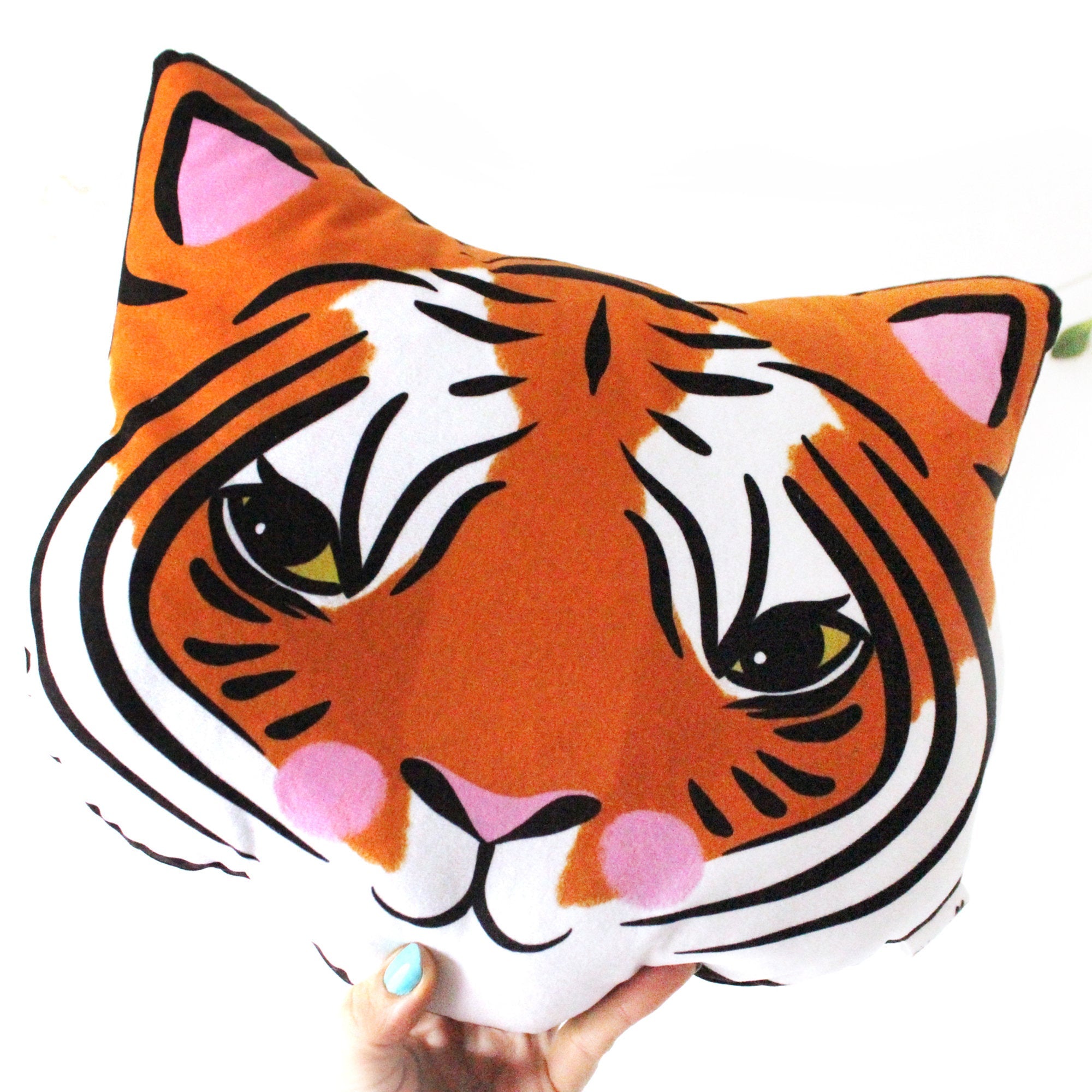 Tiger Cushion - Various Colours