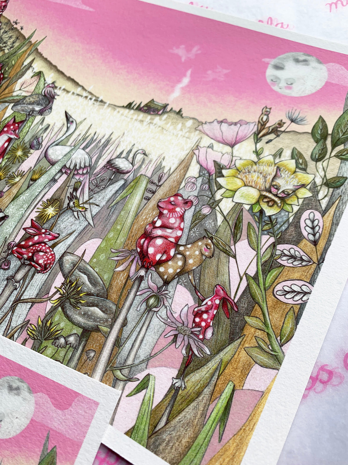 "Amanita Netsuke" Print