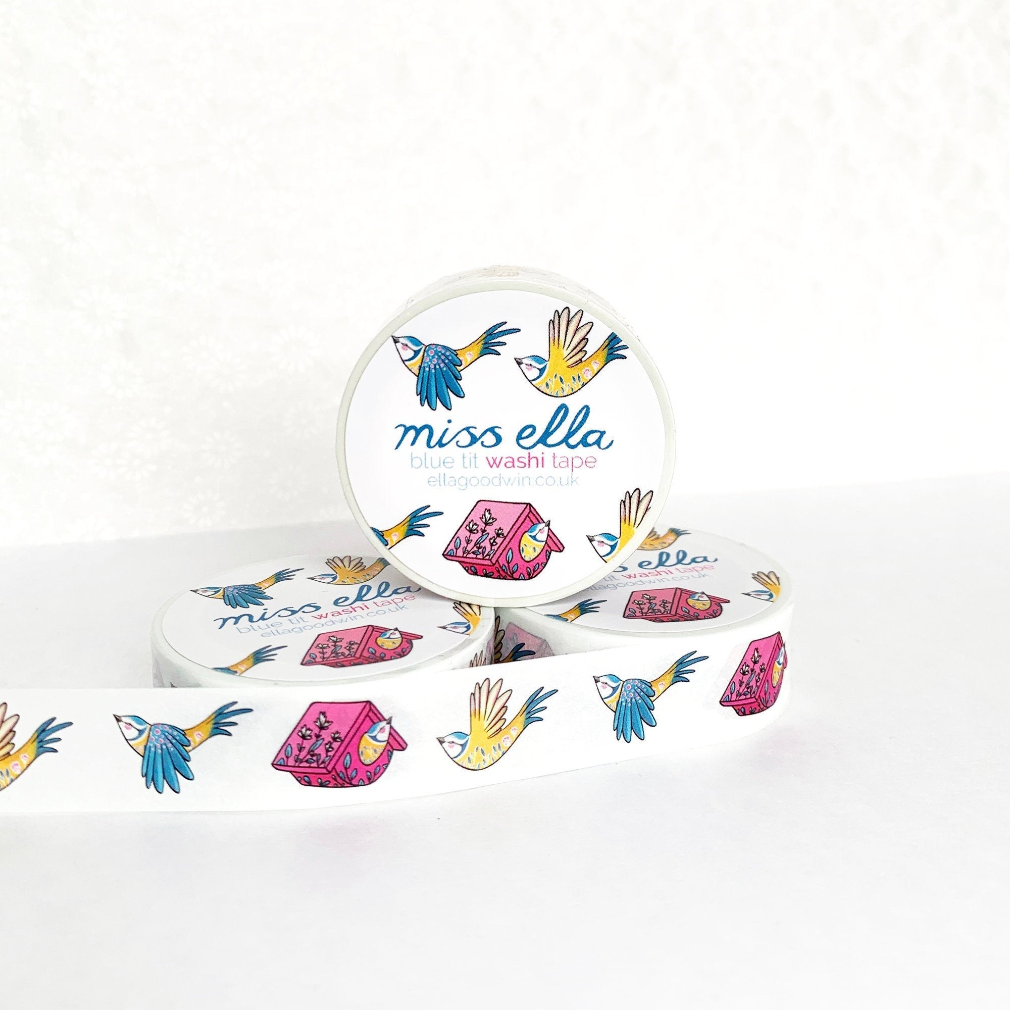 Blue Tit Washi Tape