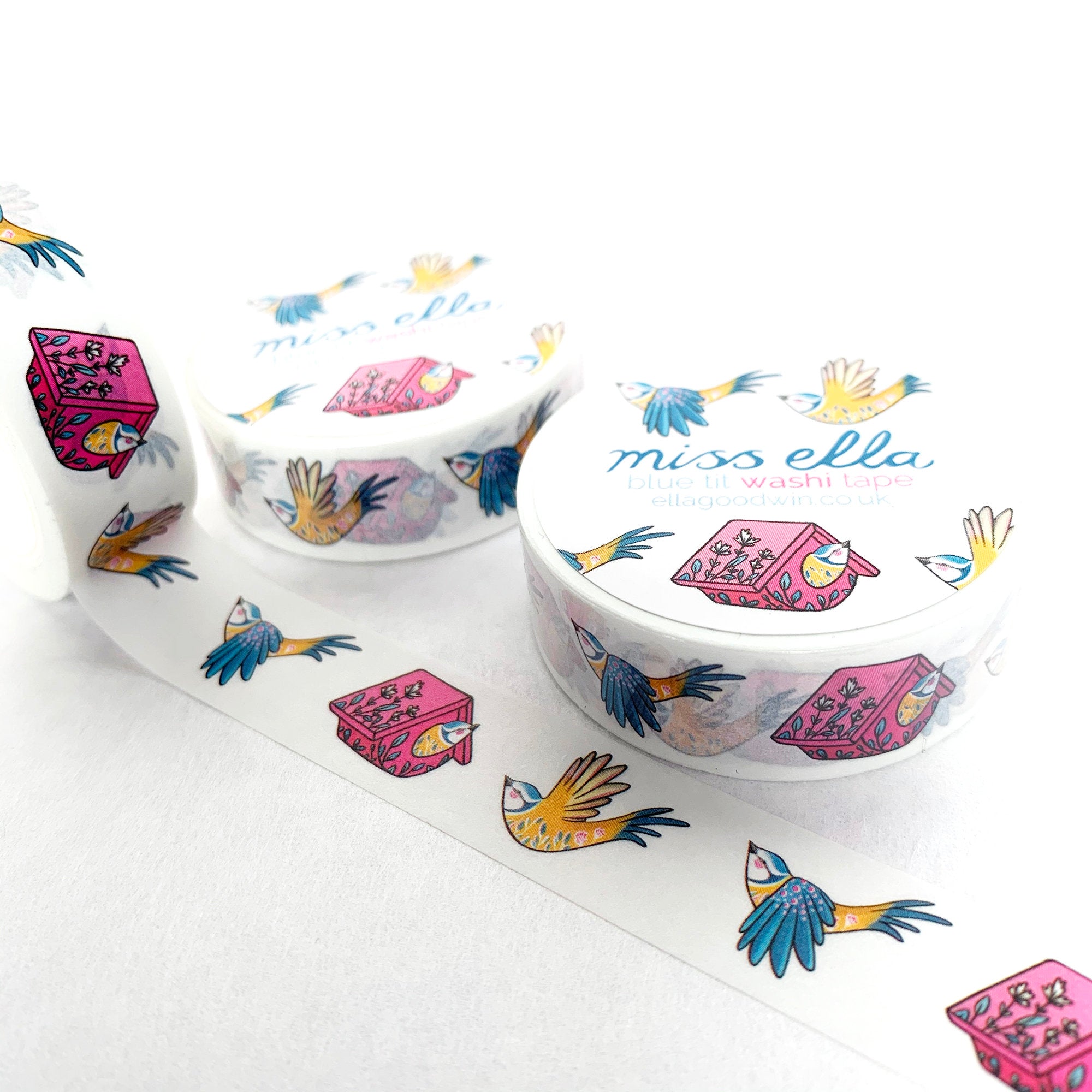 Blue Tit Washi Tape