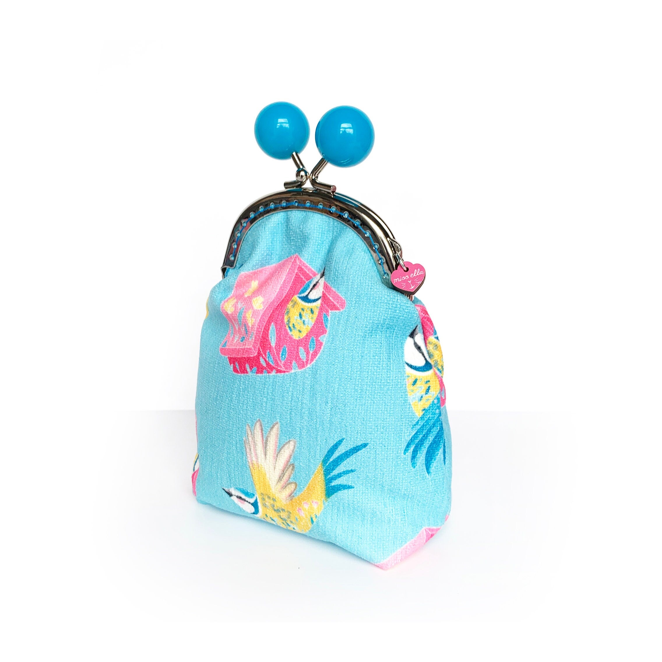 Blue Tit Bobble Purse
