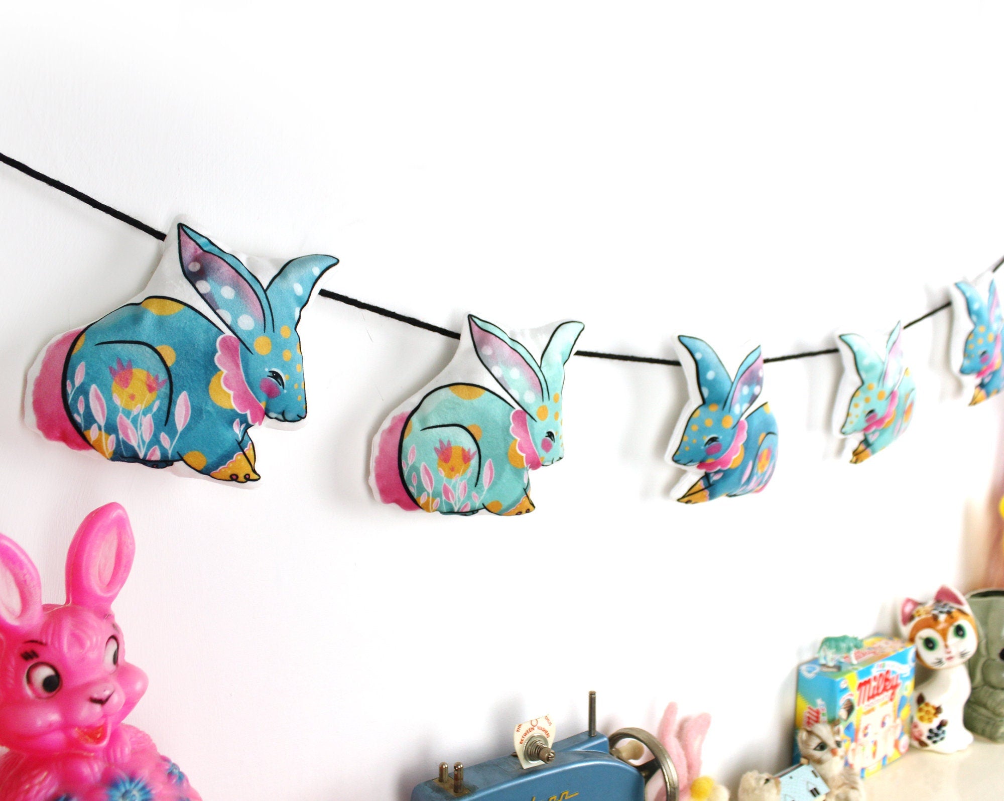 Circus Bunnyting Bunting DIY Kit