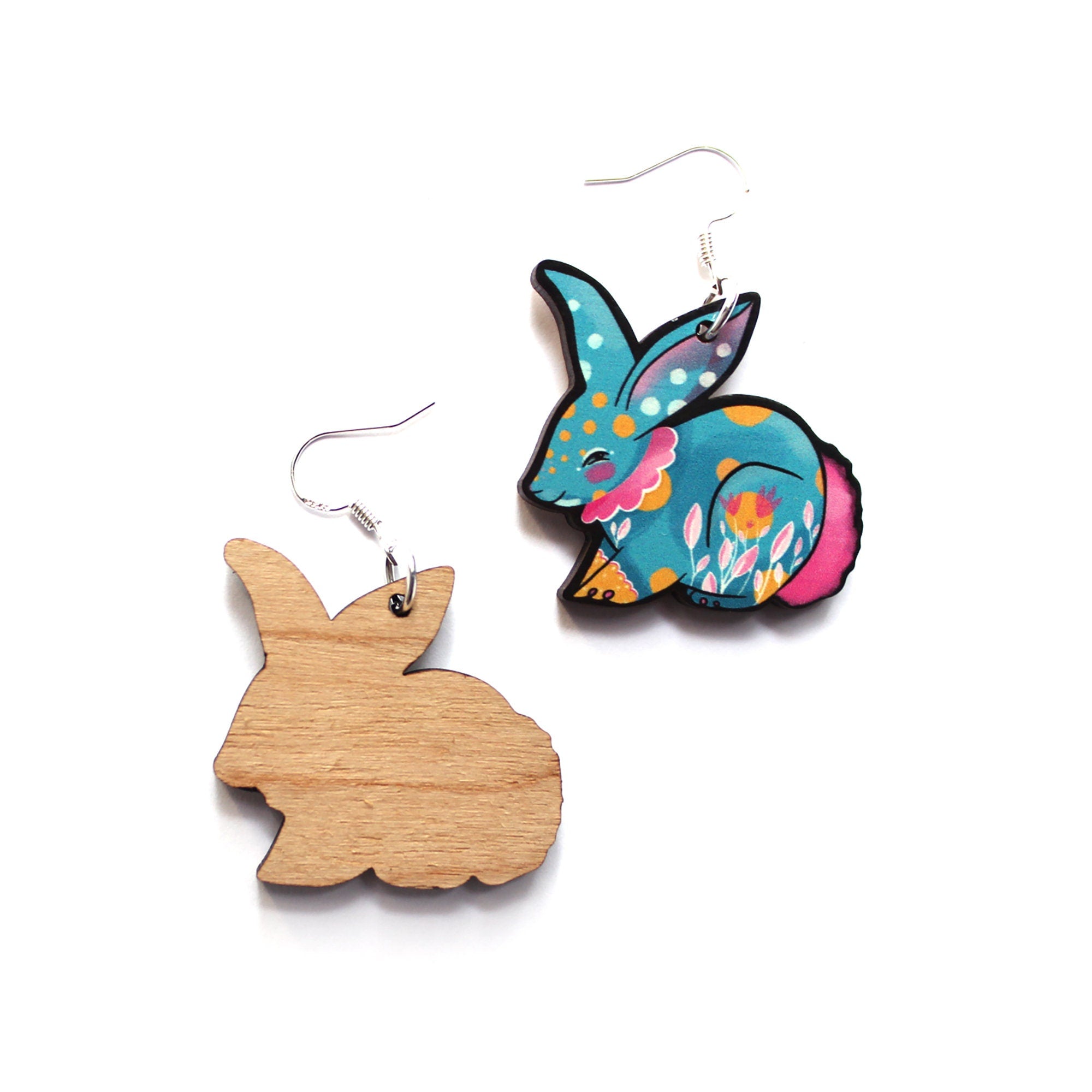 Circus Bunny Earrings