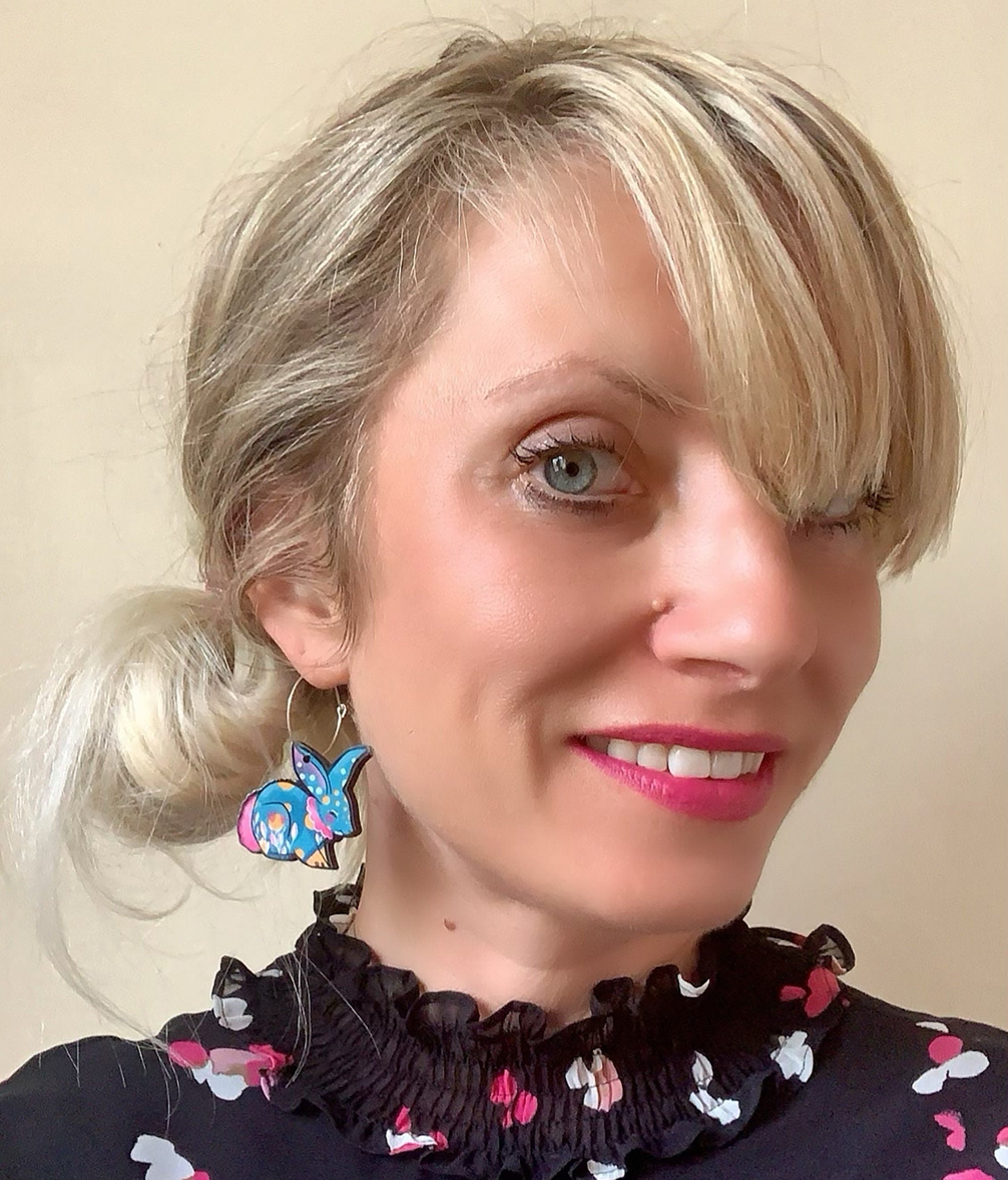Circus Bunny Earrings