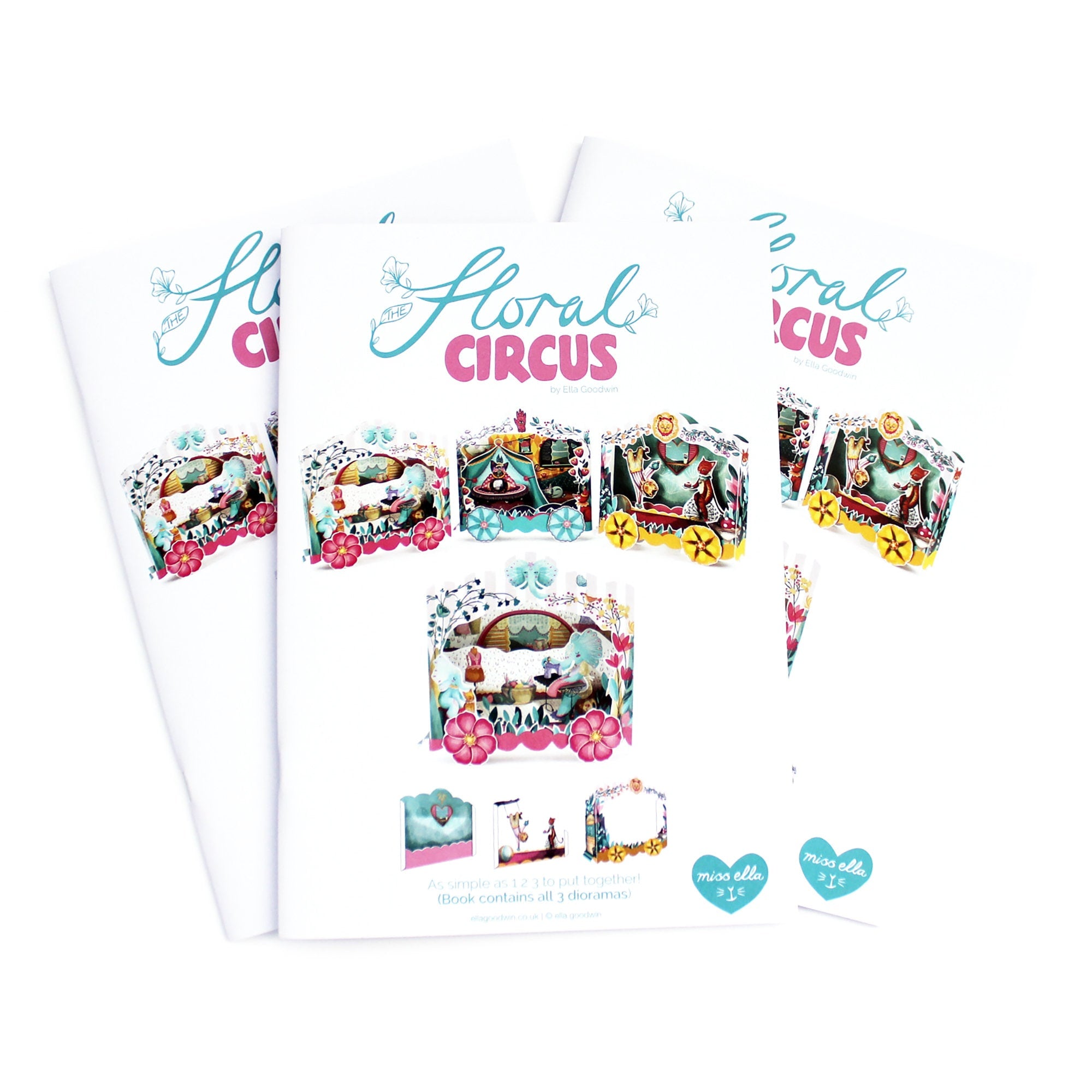 Circus Diorama Book (Makes up 3 dioramas)