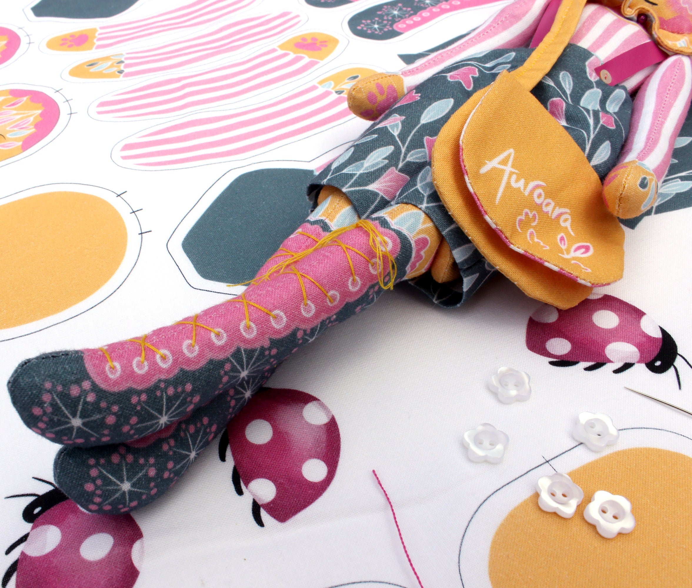 DIY Kit - Auroara the Circus Lion - FREE UK SHIPPING