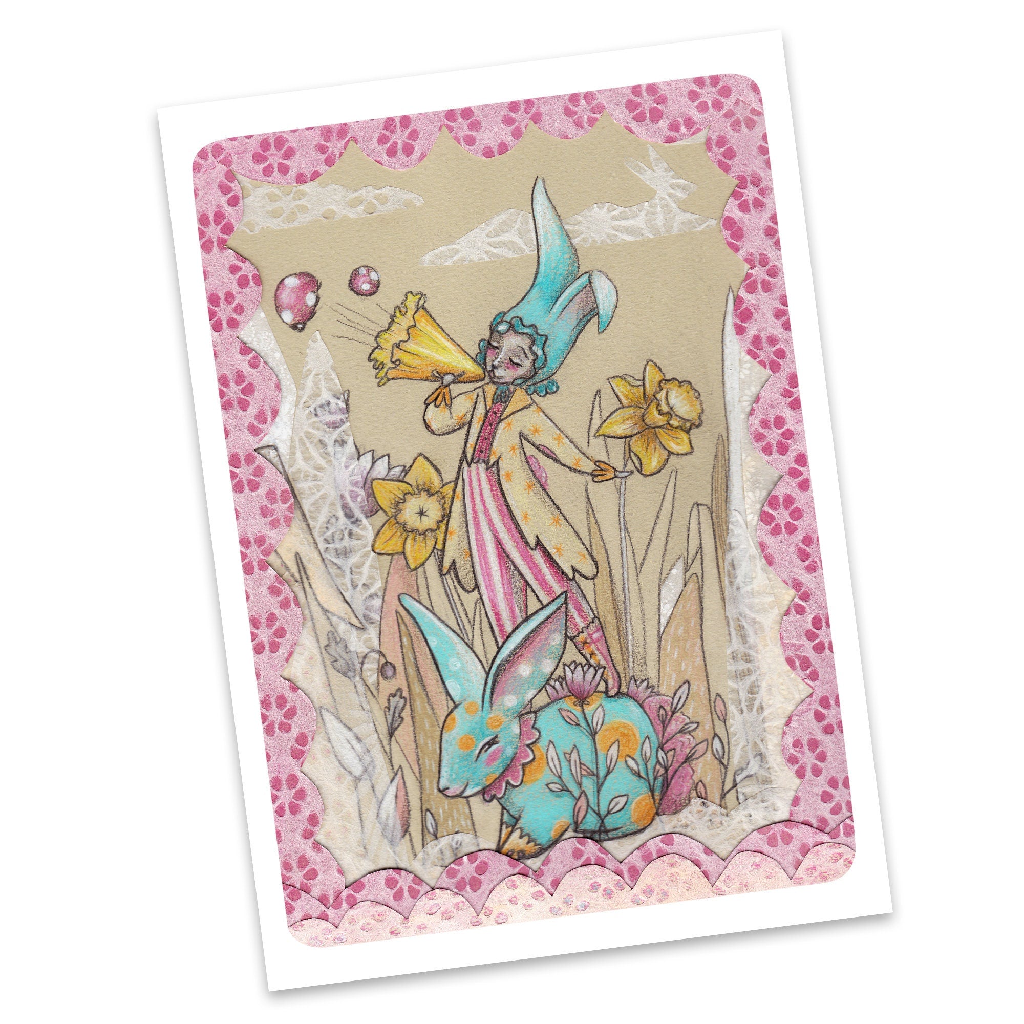 Bunny and The Ringmaster Print