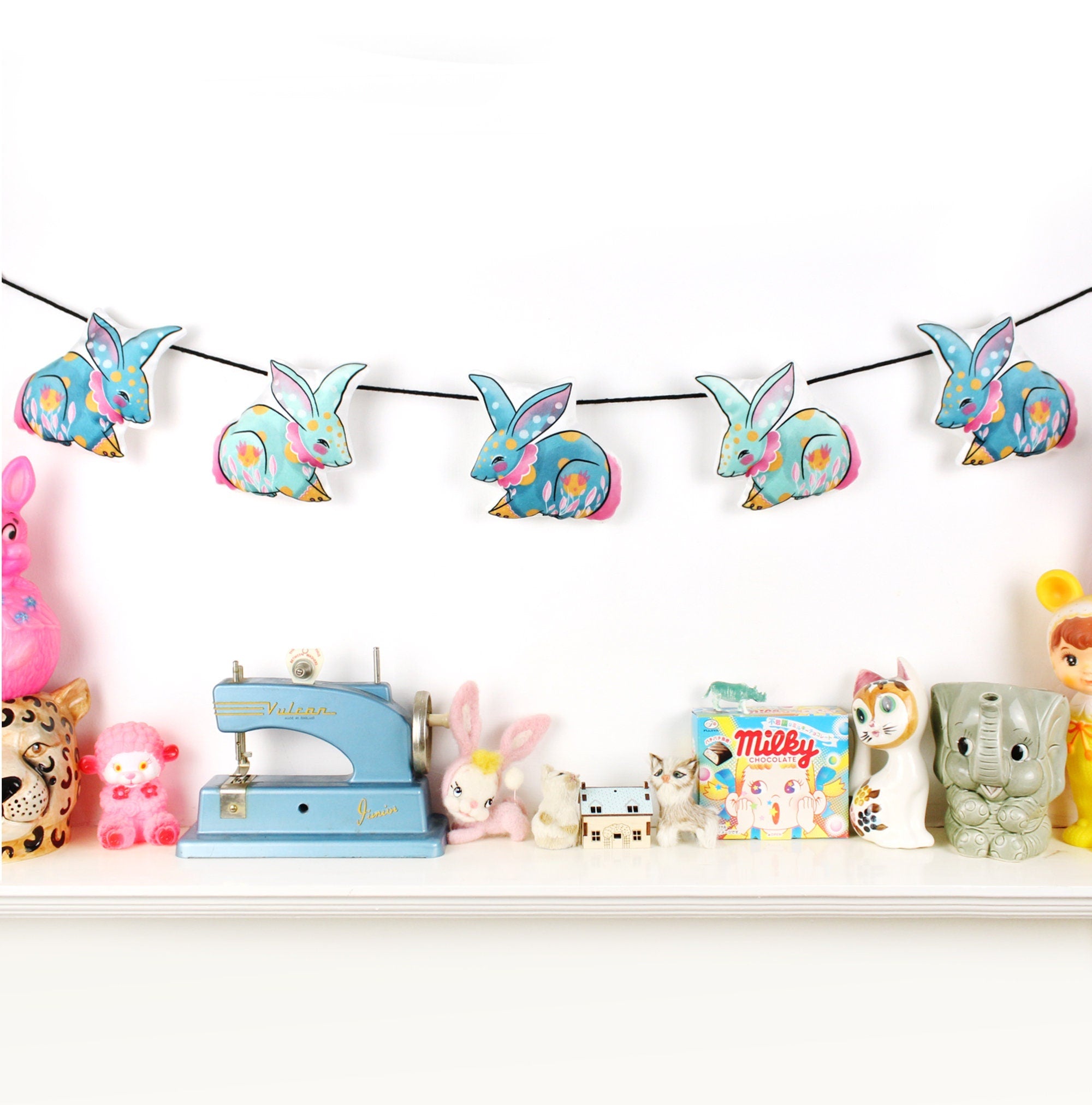 Circus Bunnyting Bunting DIY Kit