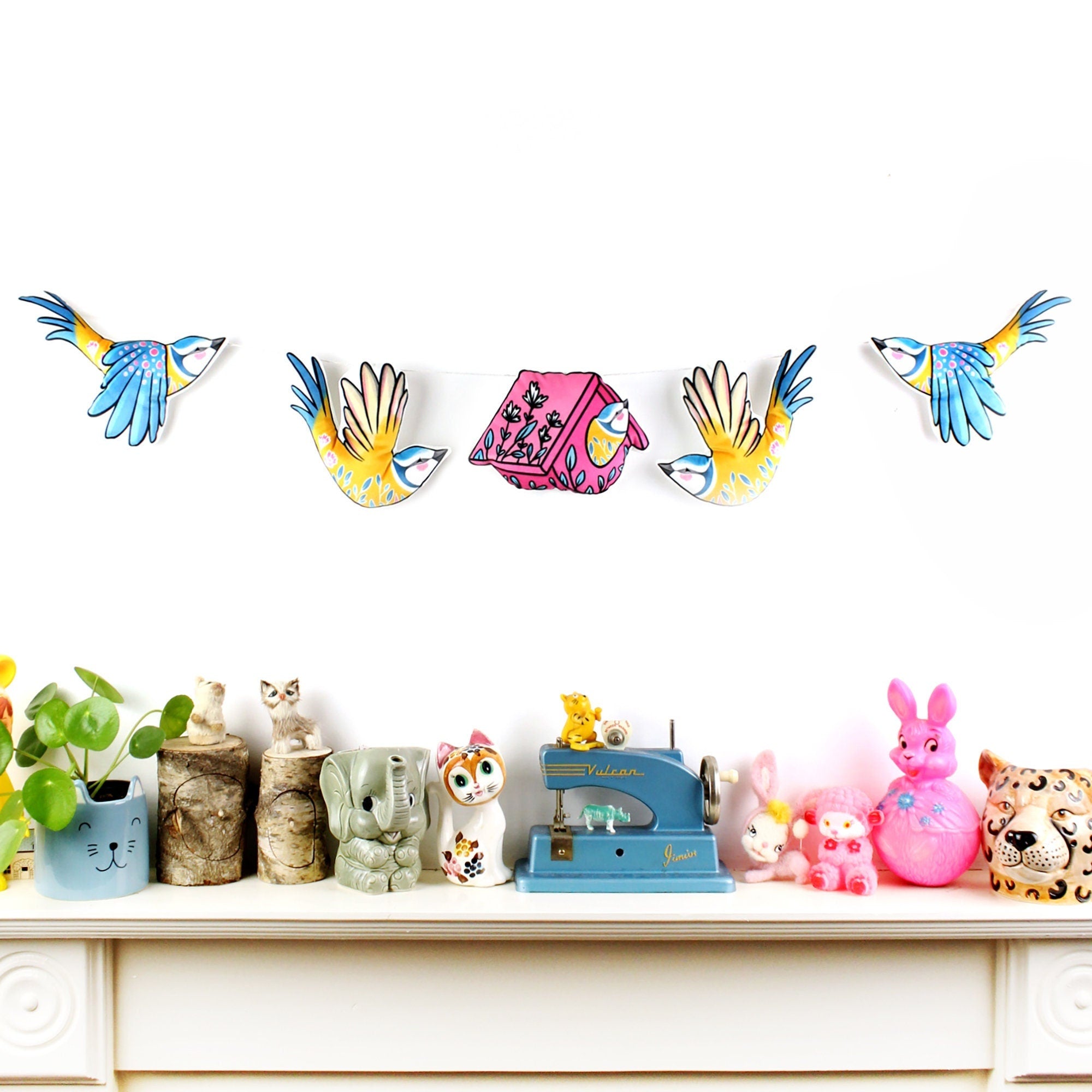 Blue Tit Bunting DIY KIT