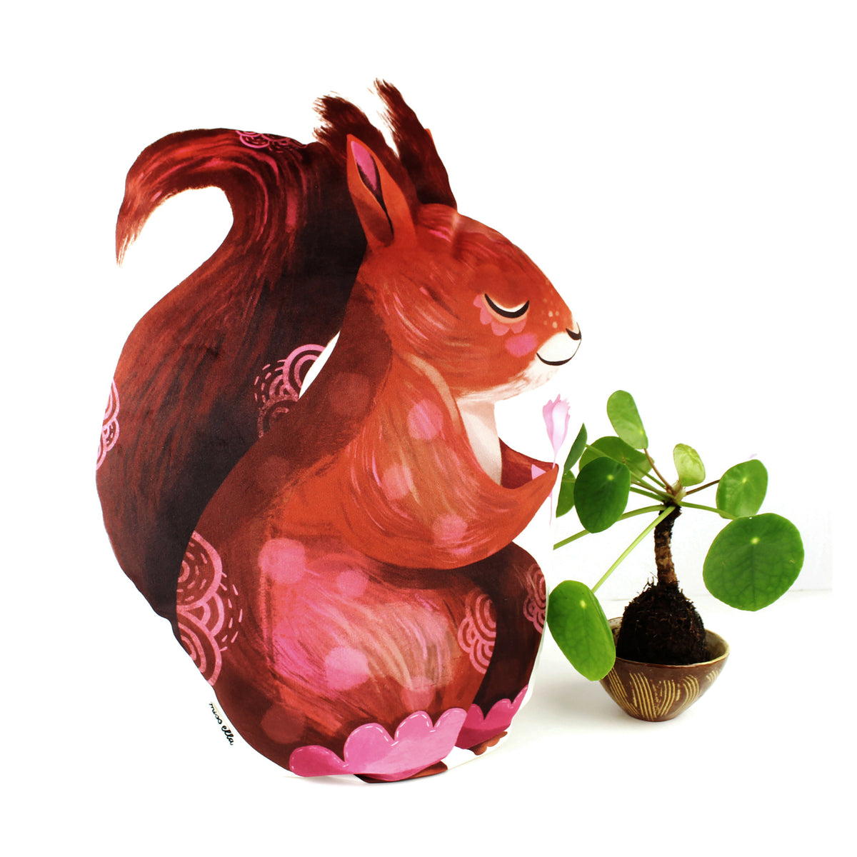 DIY sewing KIT - Red Squirrel Cushion - END OF LINE SALE