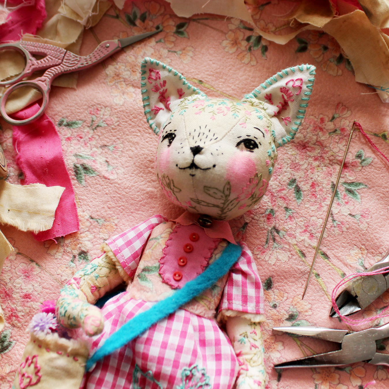 6 WEEK Doll Making Workshop at the Cat Cabin (Wednesday Mornings from October 1st 2025)
