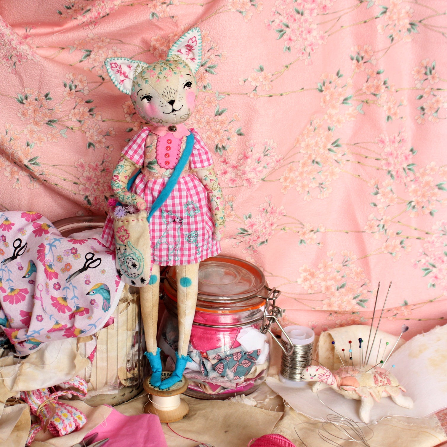 6 WEEK Doll Making Workshop at the Cat Cabin (Wednesday Mornings from October 1st 2025)