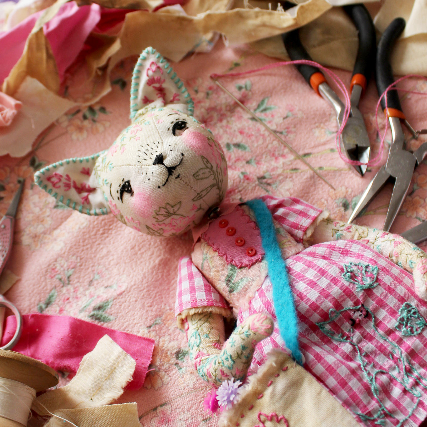 6 WEEK Doll Making Workshop at the Cat Cabin (Wednesday Mornings from October 1st 2025)