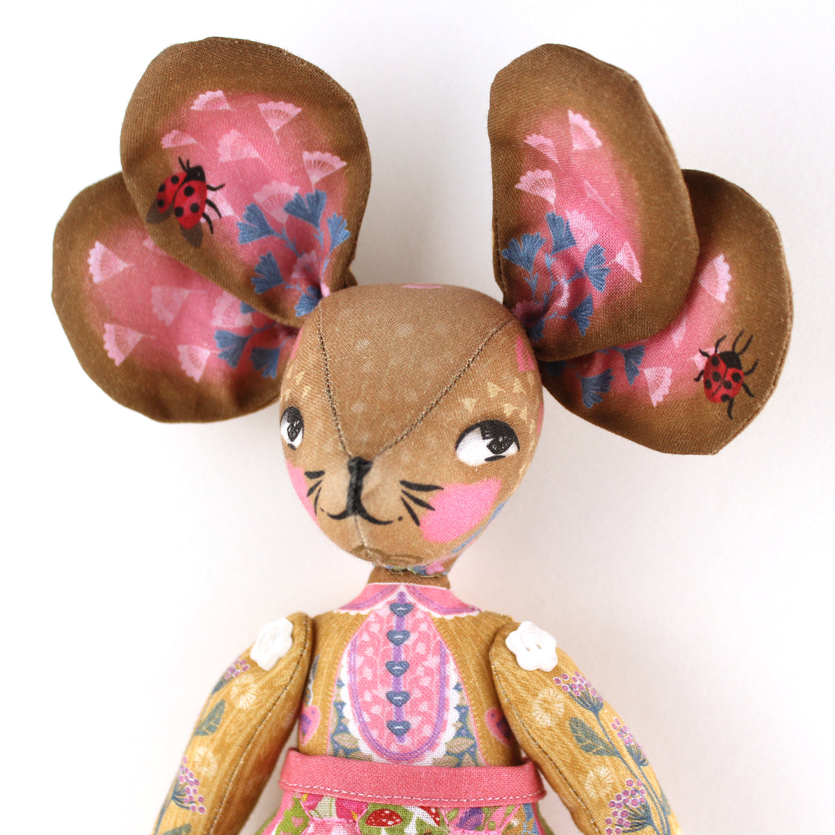 DIY Kit - Rose Ceres the Gardening Mouse - FREE UK SHIPPING