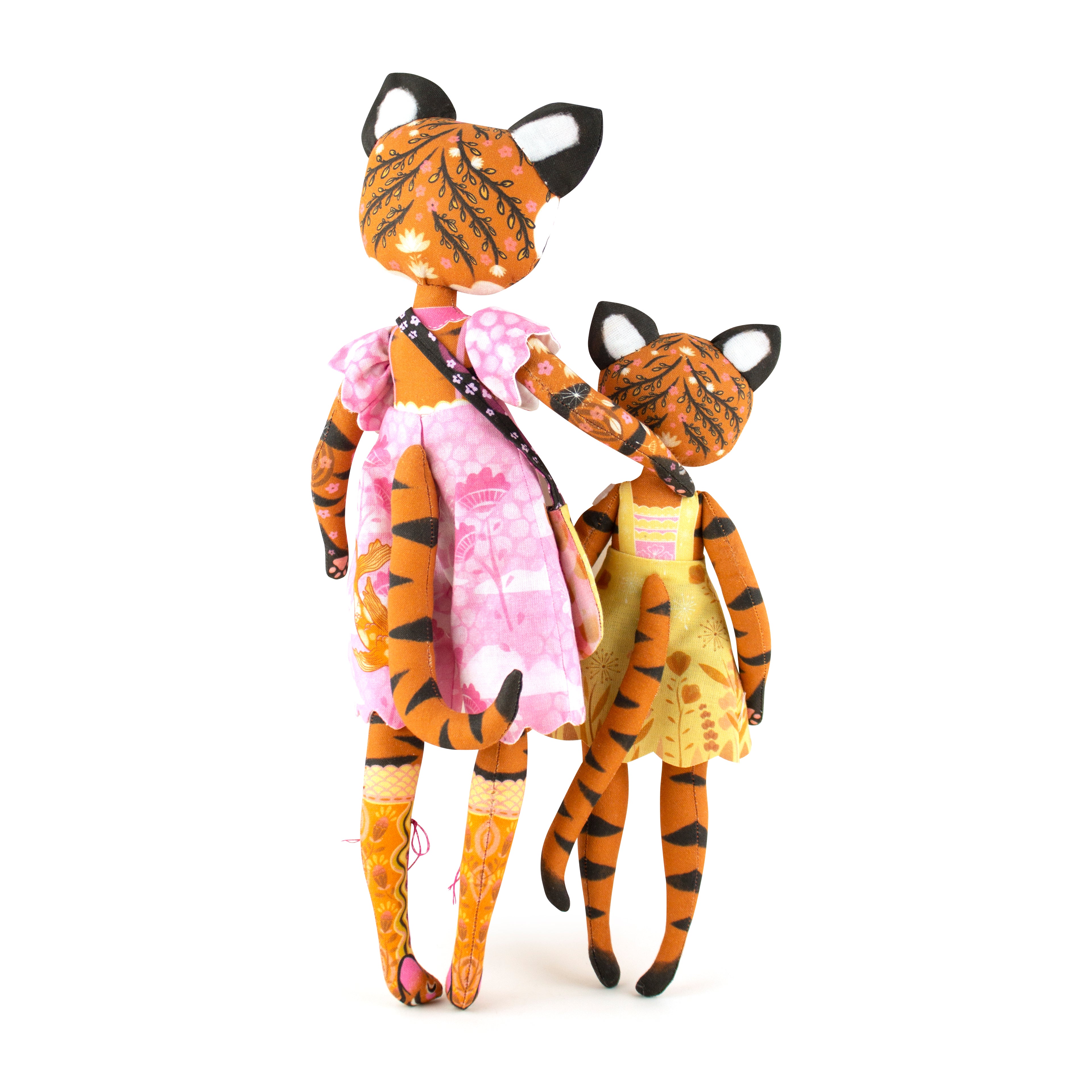 *PRE ORDER* - DIY Kit - Tiger Girl and her Cub Celeste - FREE UK SHIPPING (12th Dec)
