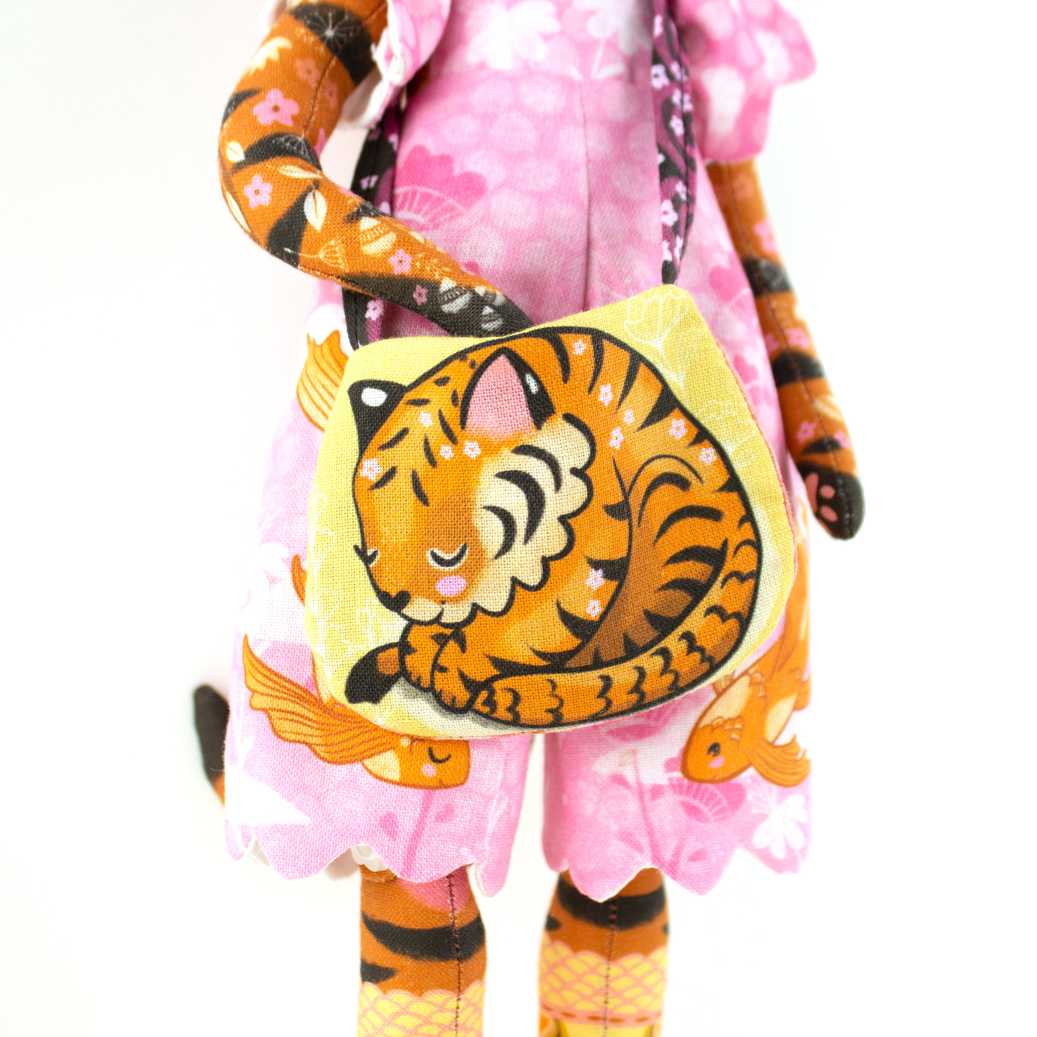 *PRE ORDER* - DIY Kit - Tiger Girl and her Cub Celeste - FREE UK SHIPPING (12th Dec)