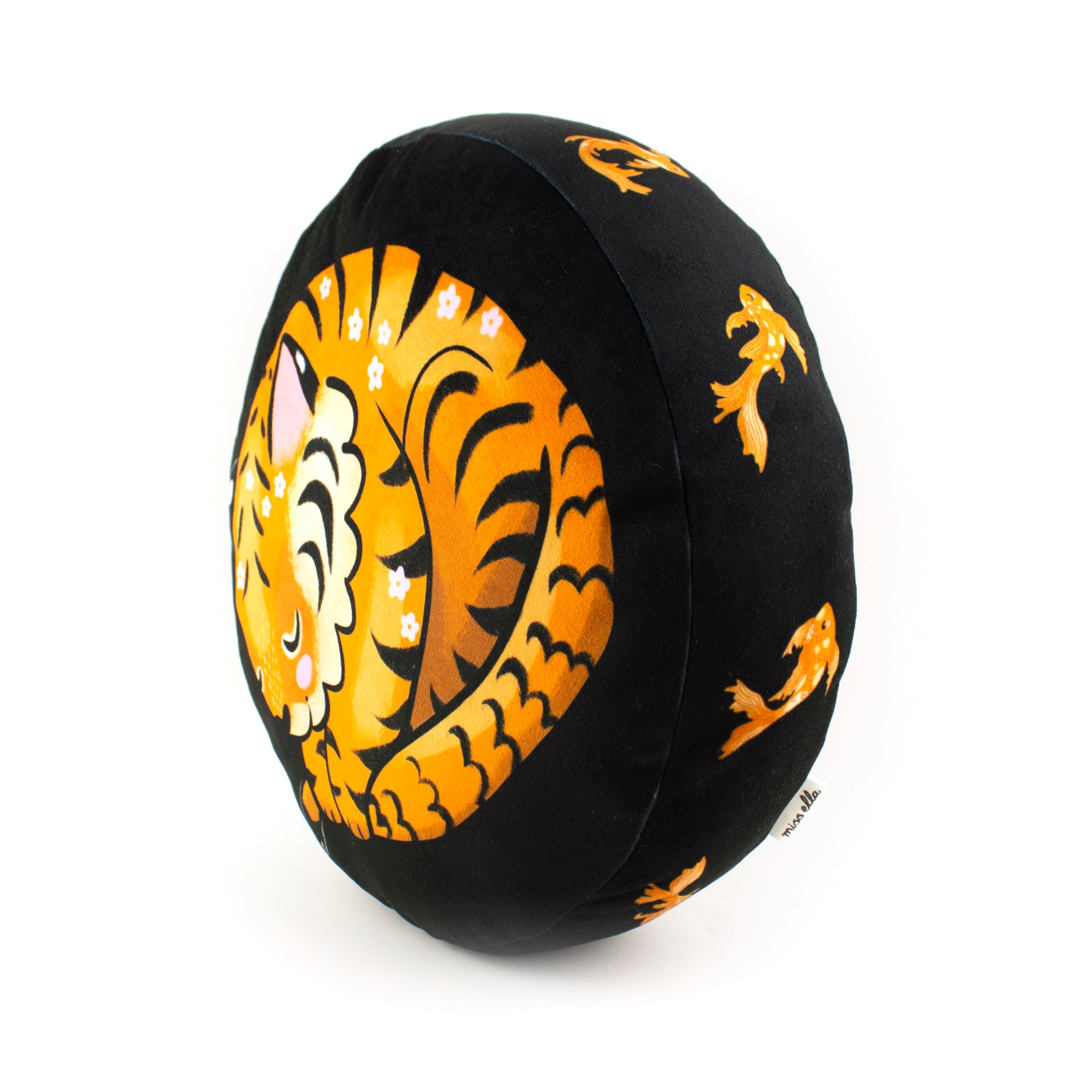 Tiger Cushion - 3 colours - velvet throw pillow