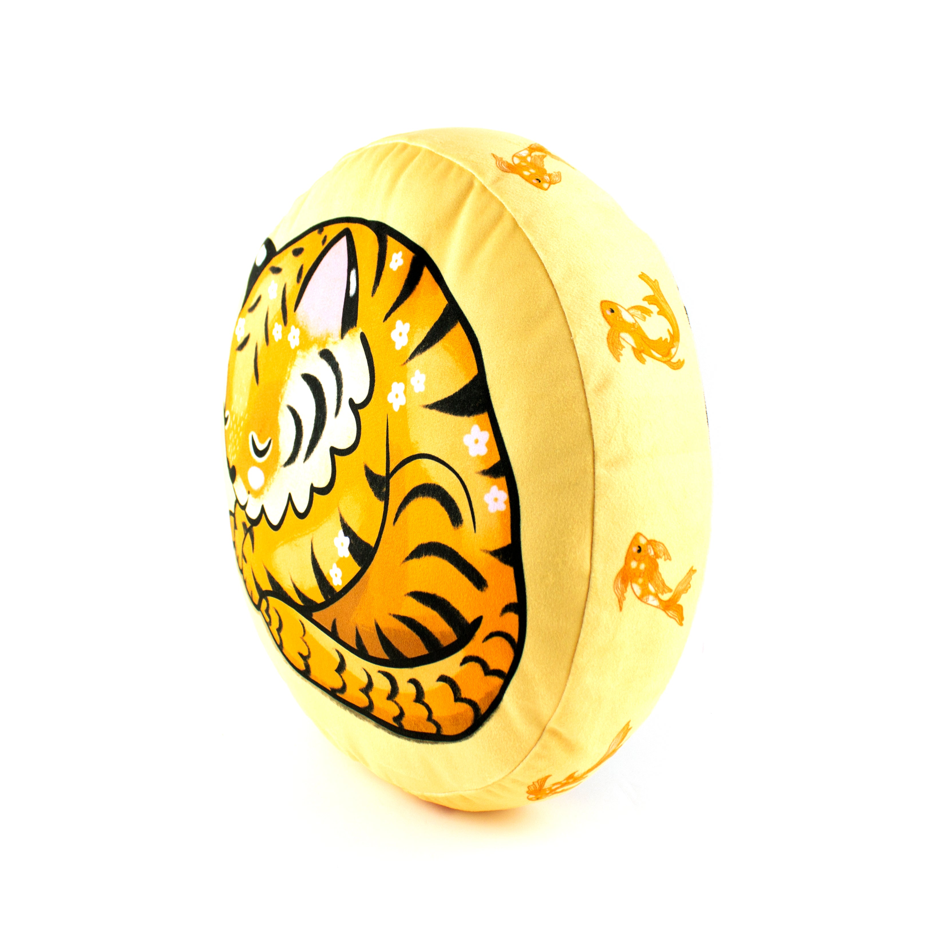 Tiger Cushion - 3 colours - velvet throw pillow