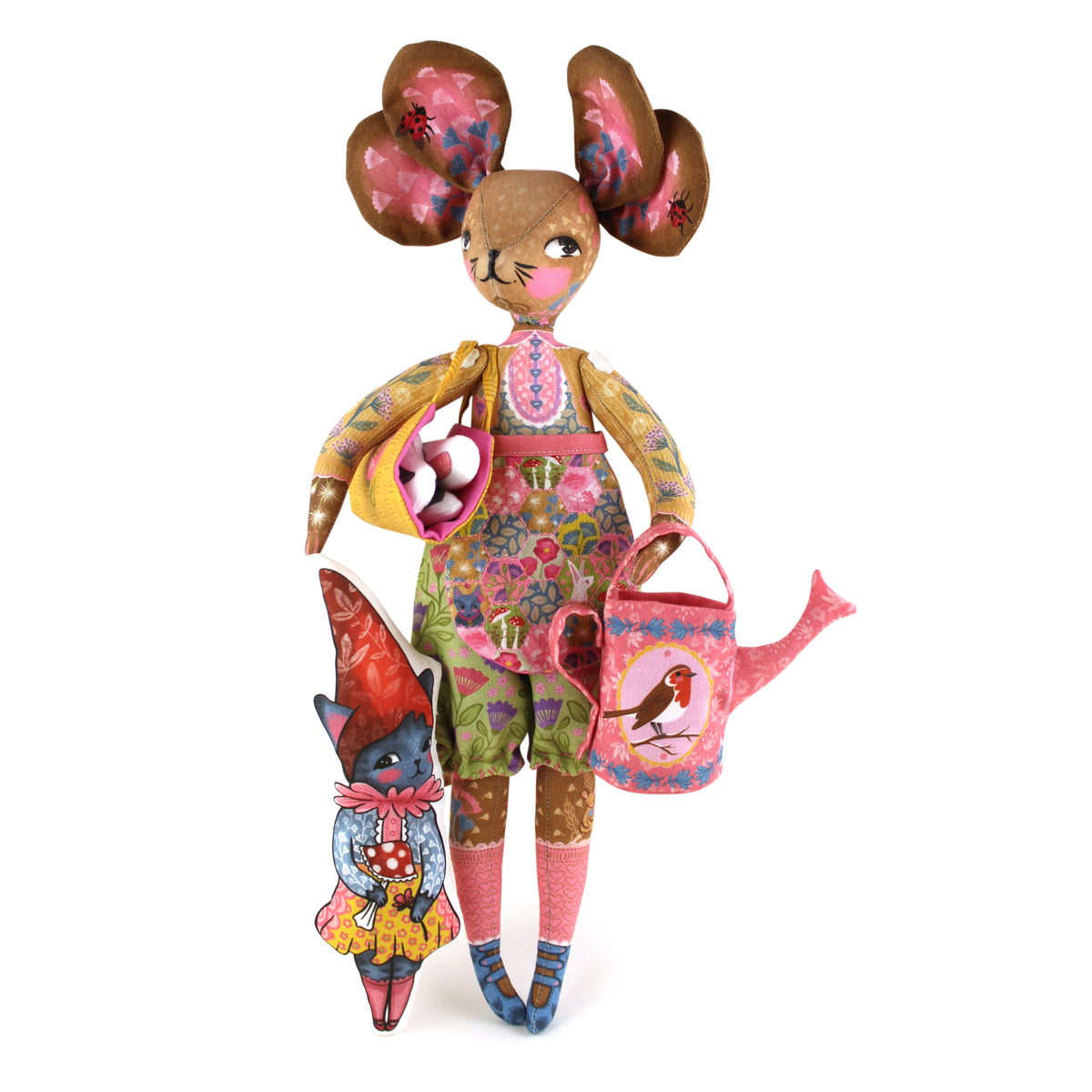DIY Kit - Rose Ceres the Gardening Mouse - FREE UK SHIPPING