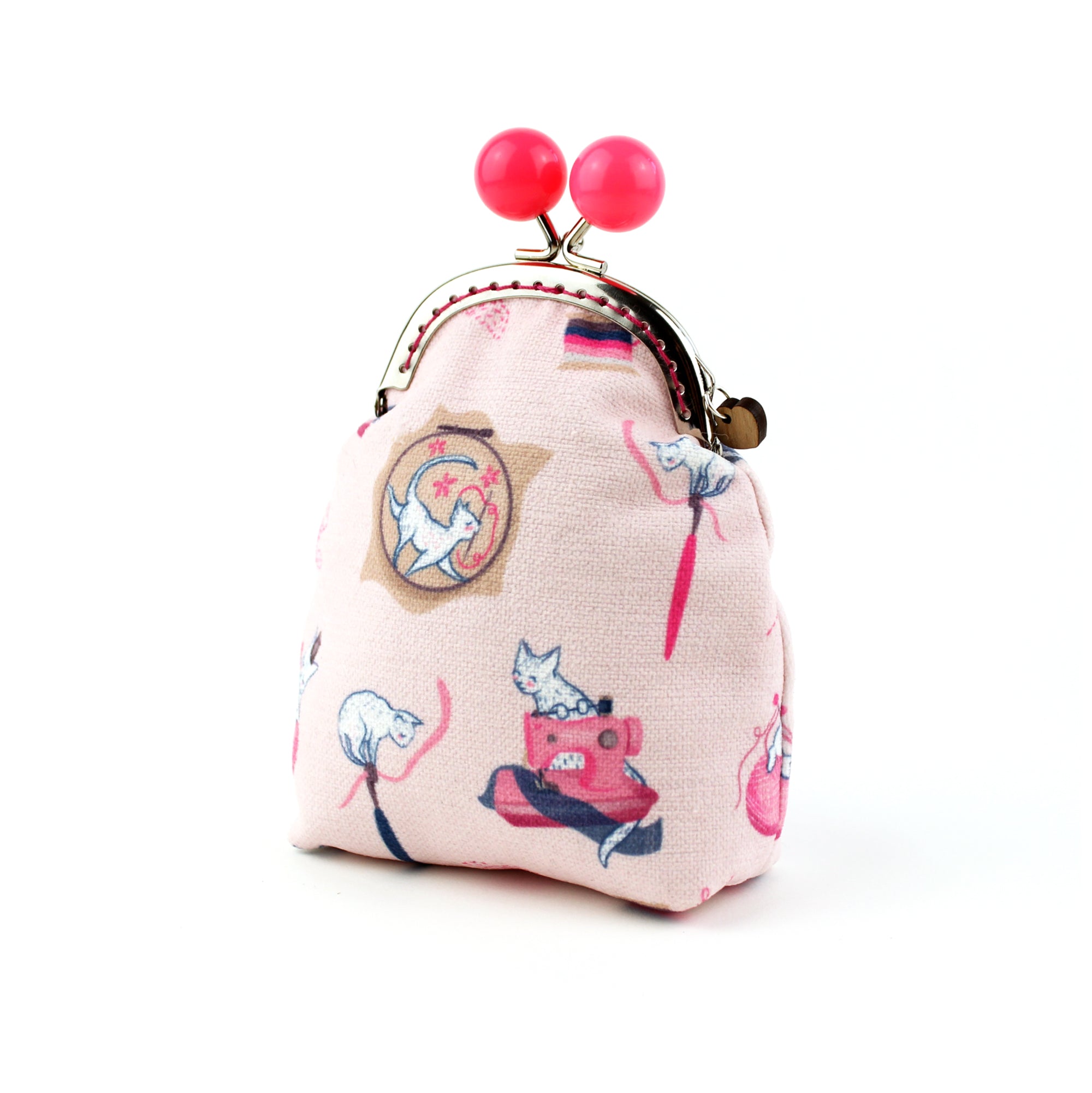 Sewing Cats Bobble Purse