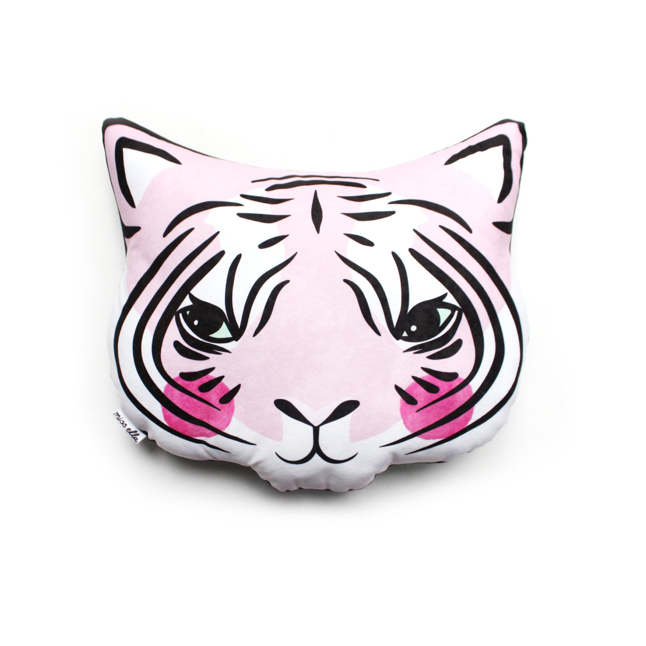 Tiger Cushion - Various Colours