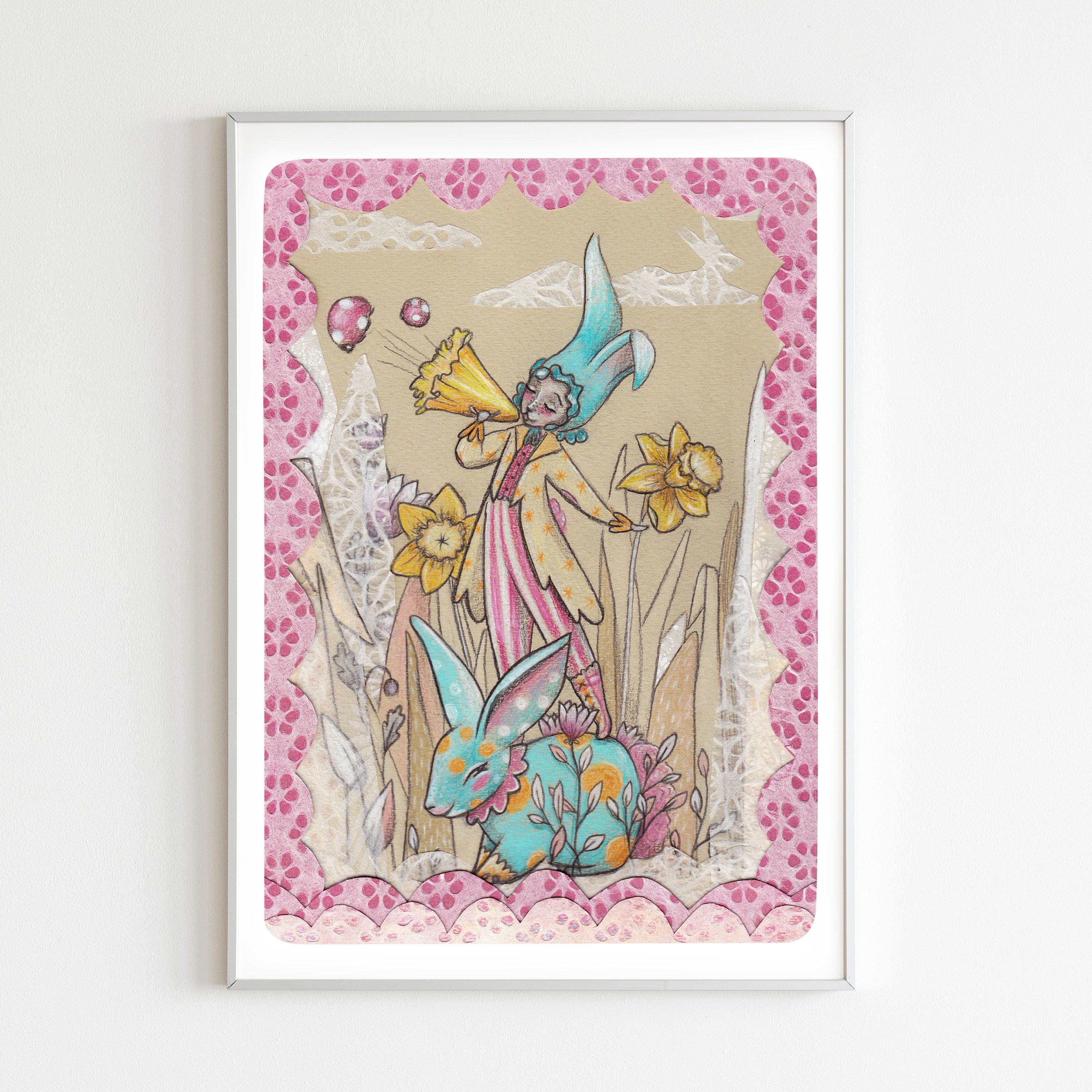 Bunny and The Ringmaster Print