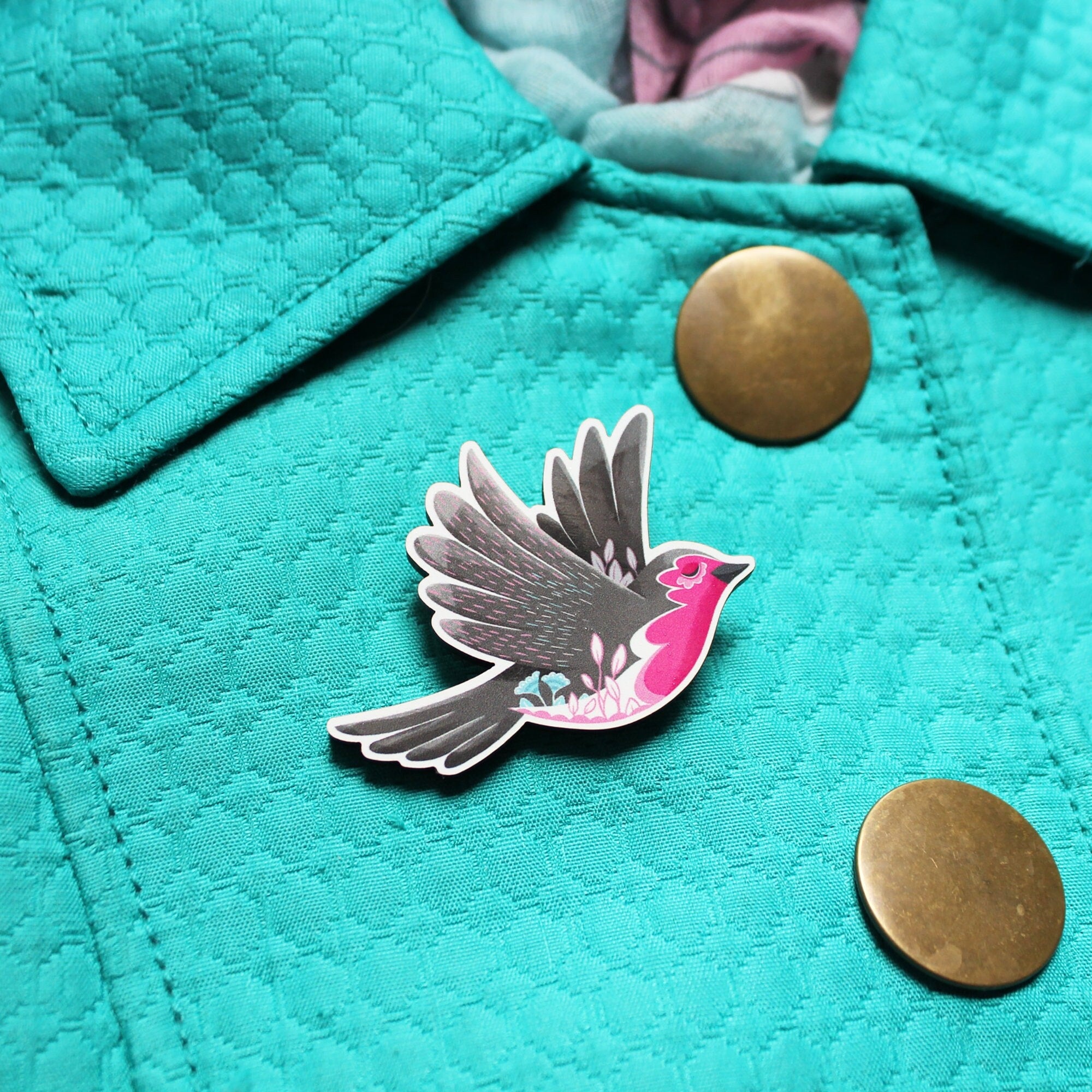 Robin Brooch